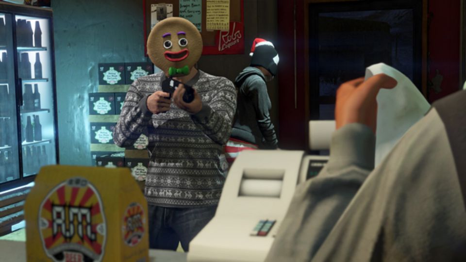 GTA V loikkaa jälleen jouluisiin tunnelmiin