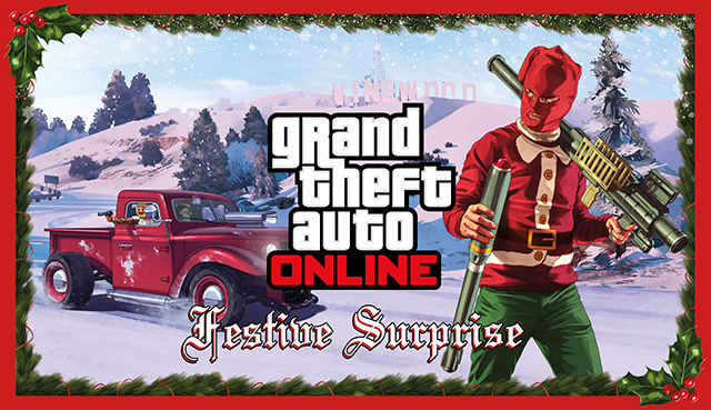 Grand Theft Auto V loikkaa jälleen jouluisiin tunnelmiin