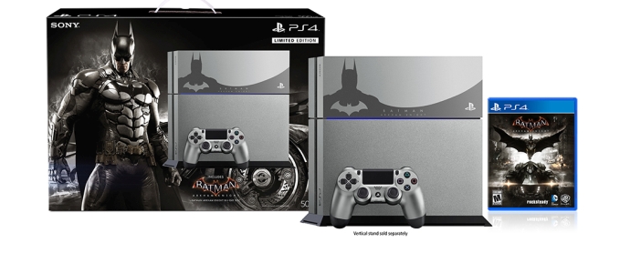 Batman-aiheinen PlayStation 4 -konsoli sai oman trailerinsa