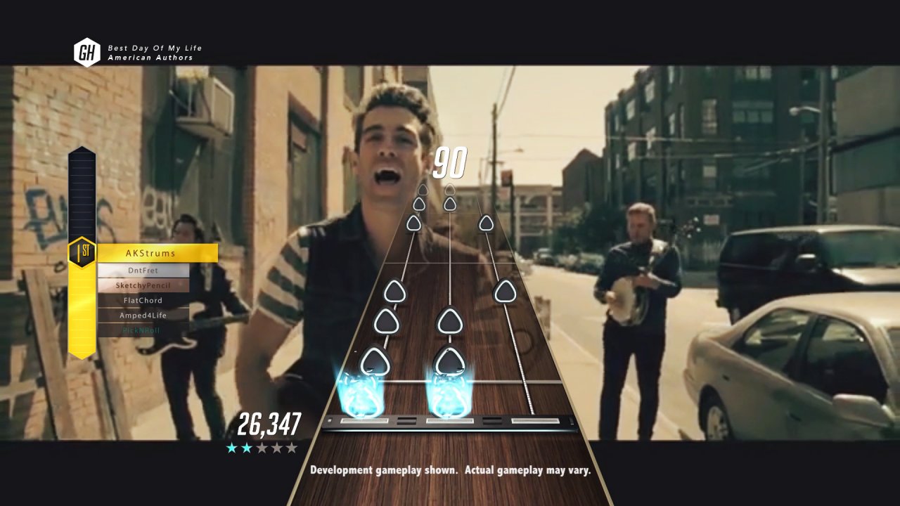 Myös Guitar Hero -sarja nousee kuolleista