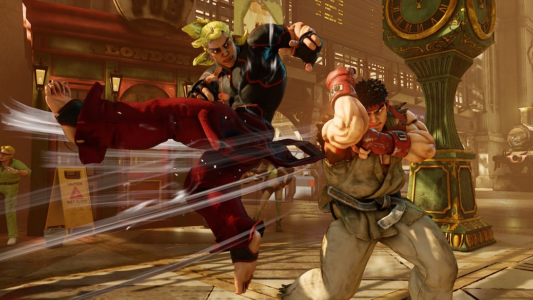 Ken mäiskii tiensä Street Fighter V:n hahmokaartiin