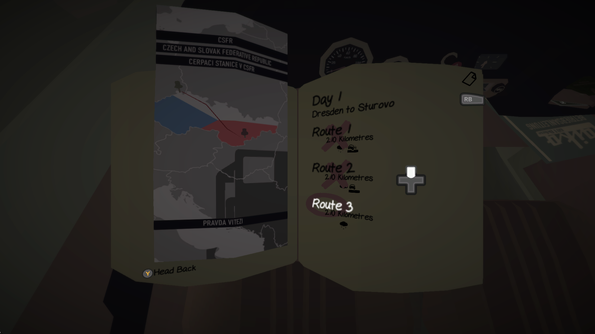Jalopy: Kartta