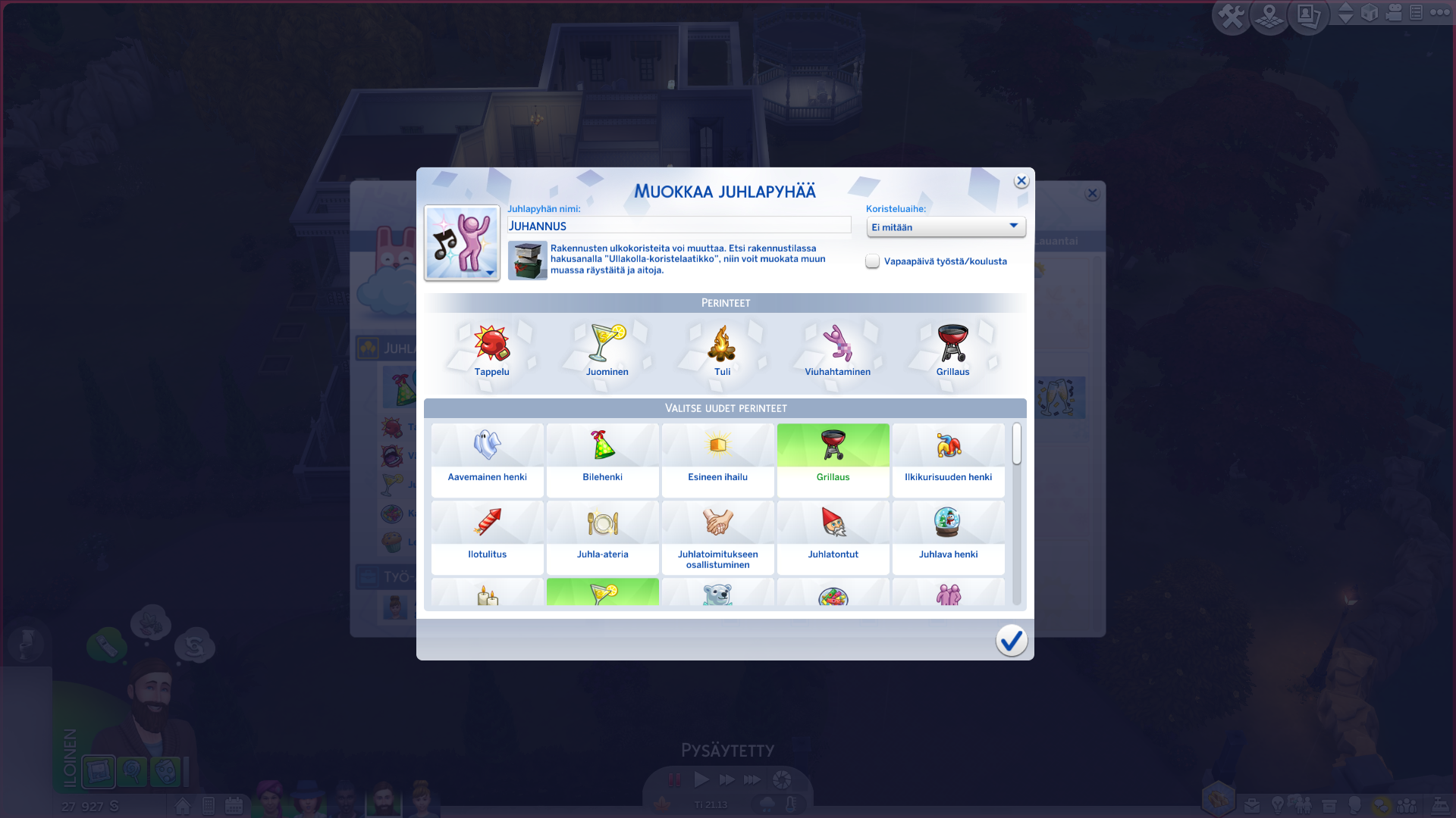 The Sims 4 Seasons