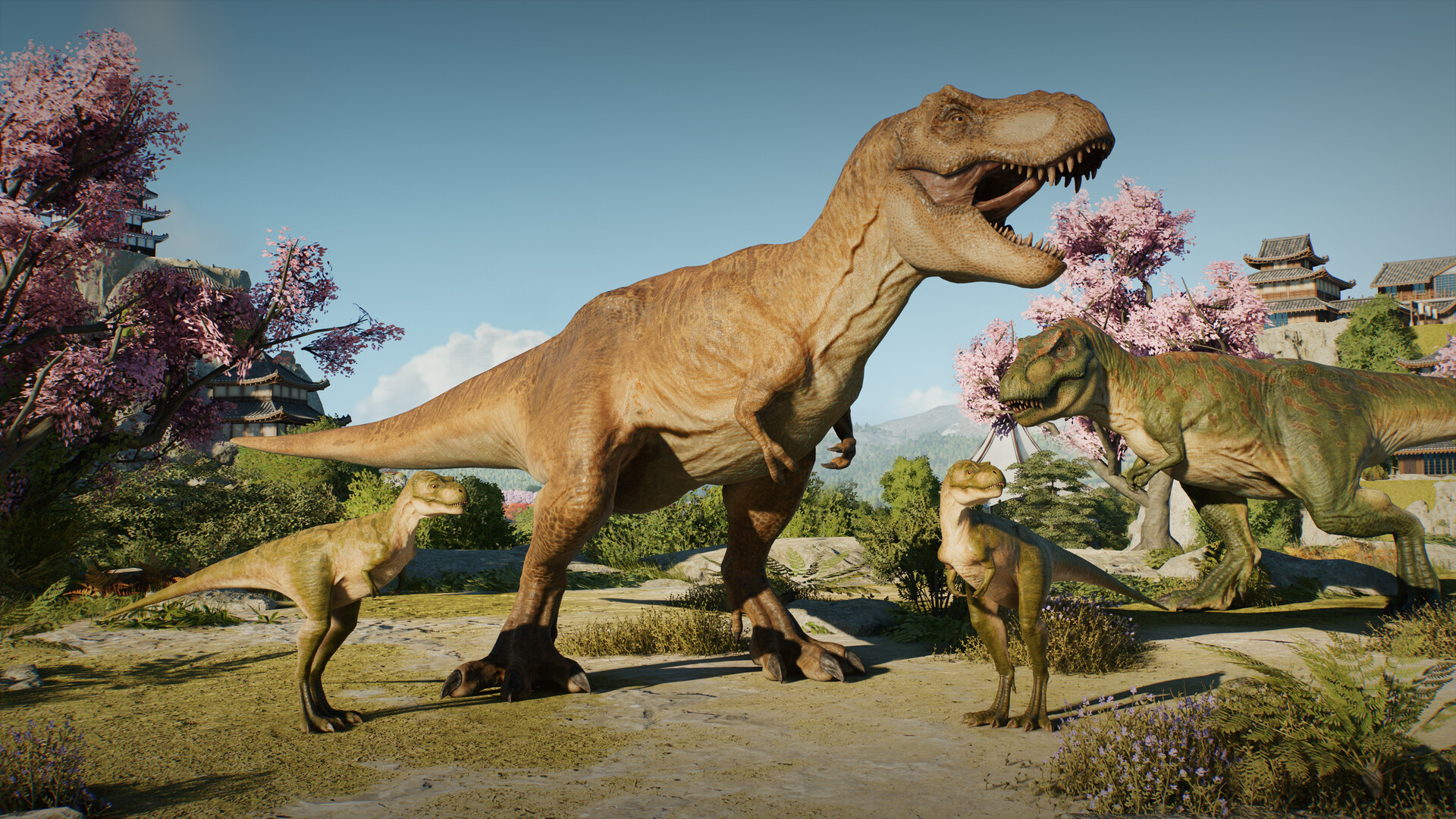 Jurassic World Evolution: koko perhe koolla
