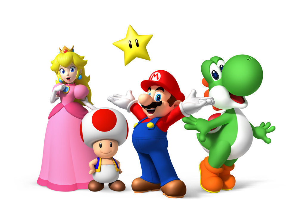 Mario Partyn hahmoja