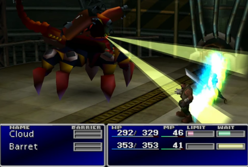 Final Fantasy VII originaali Guard Scorpion