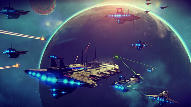 No Man's Sky ja avaruusarmada