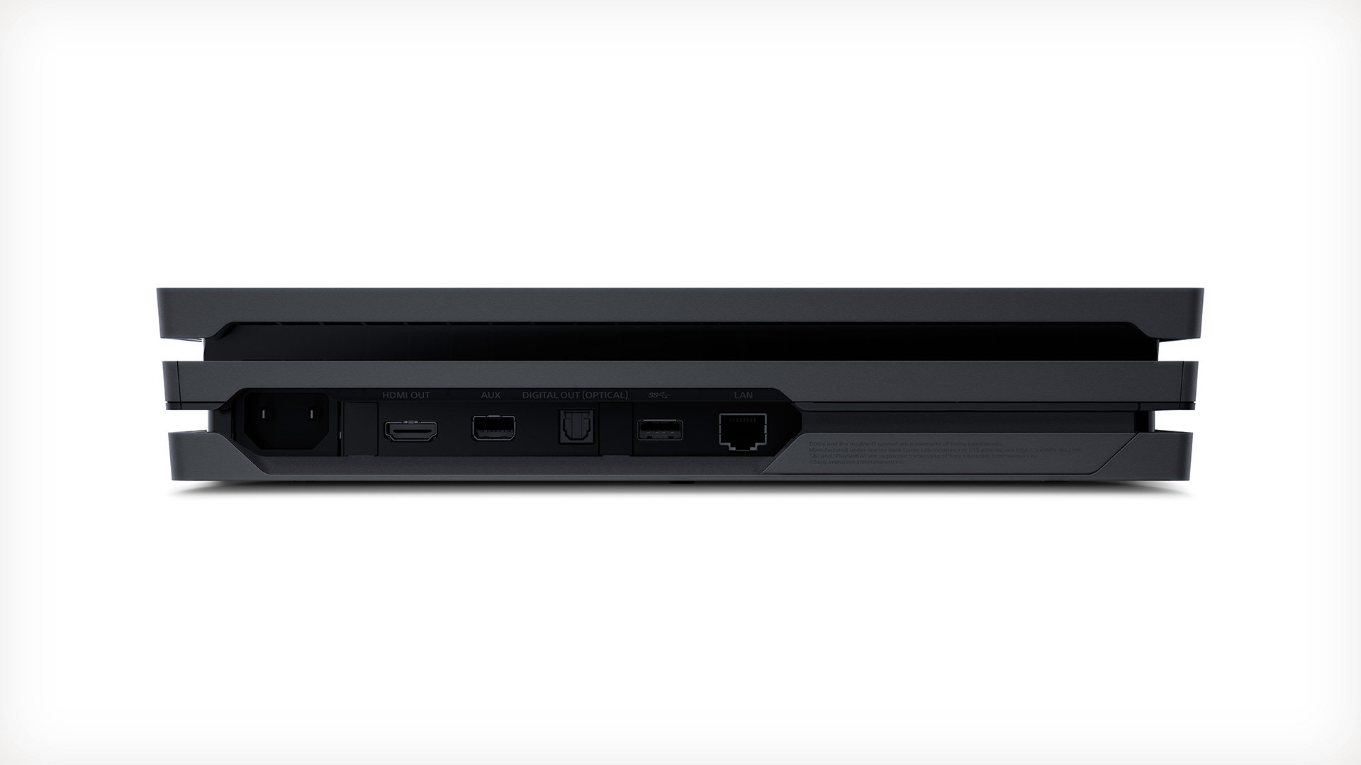 PS4Pro takapaneeli