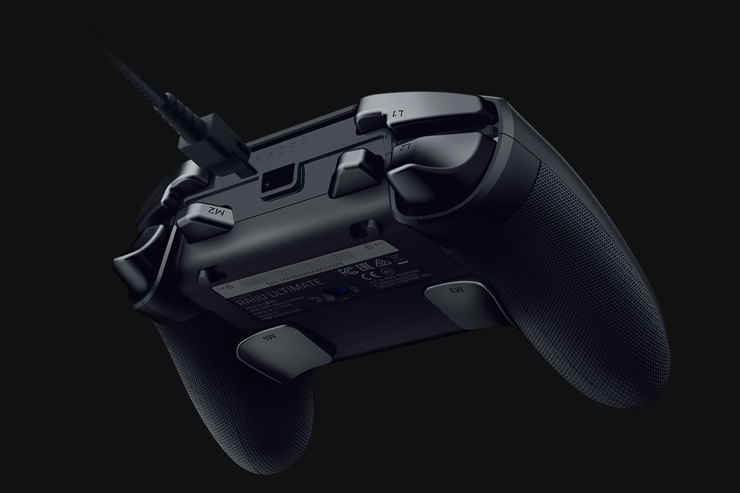 Razer Raiju Ultimate - Myyntikuva alapuolelta