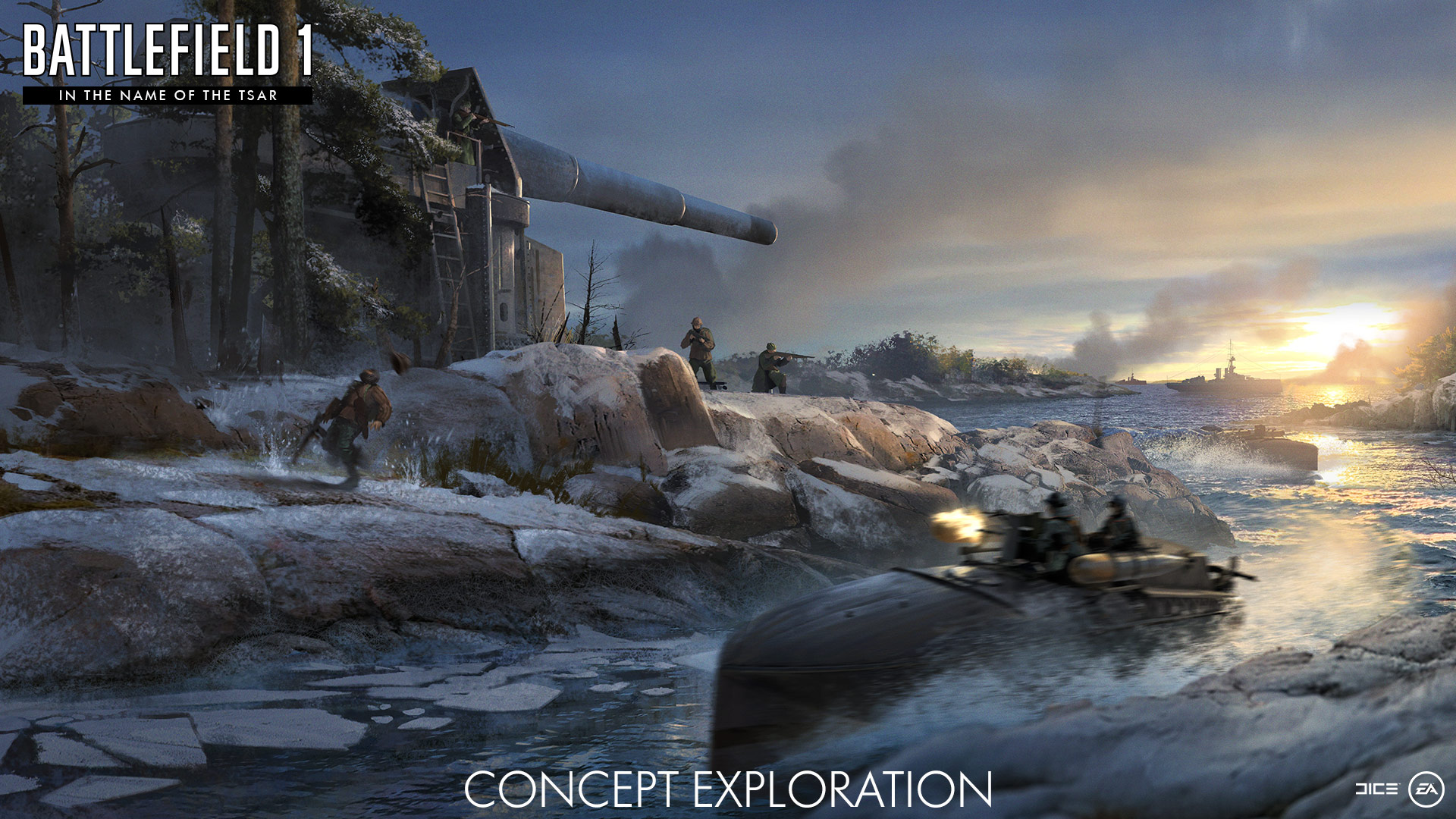 Battlefield 1: In the Name of the Tsar konsepti