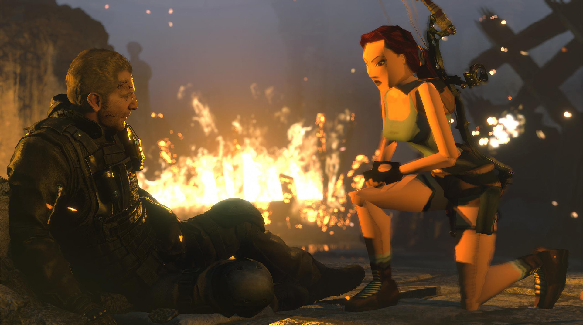 Rise of the Tomb Raider PS4 vanha lara