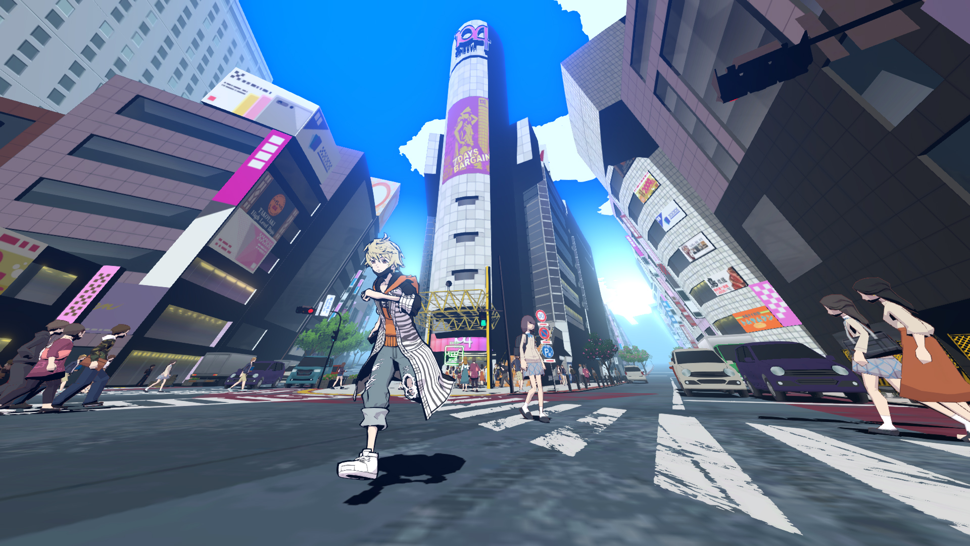NEO: The World Ends with You_juostaan Shibuyassa