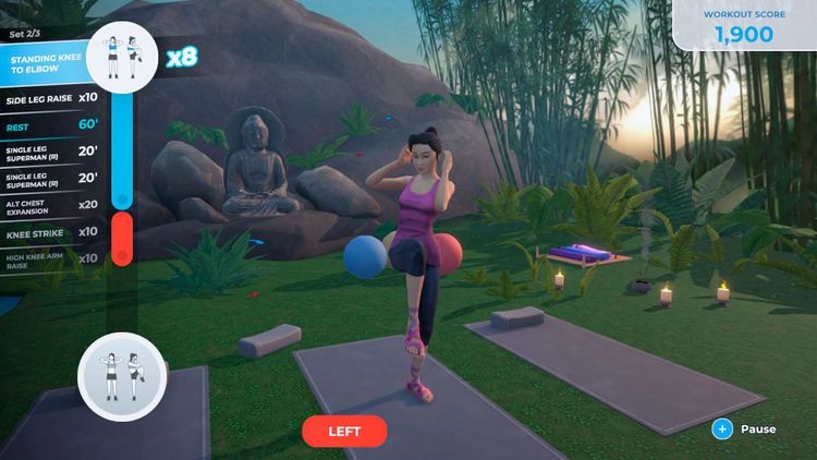 Let's Get Fit: harjoitus vetää pakarat timmiksi