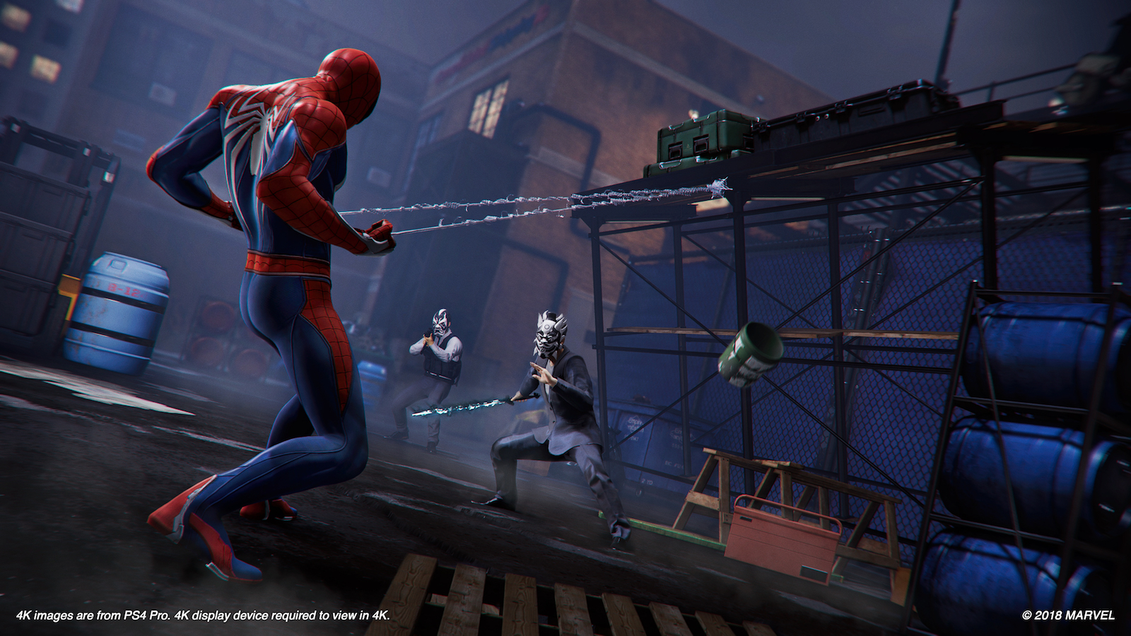Spider-Man linkoaa seittiä