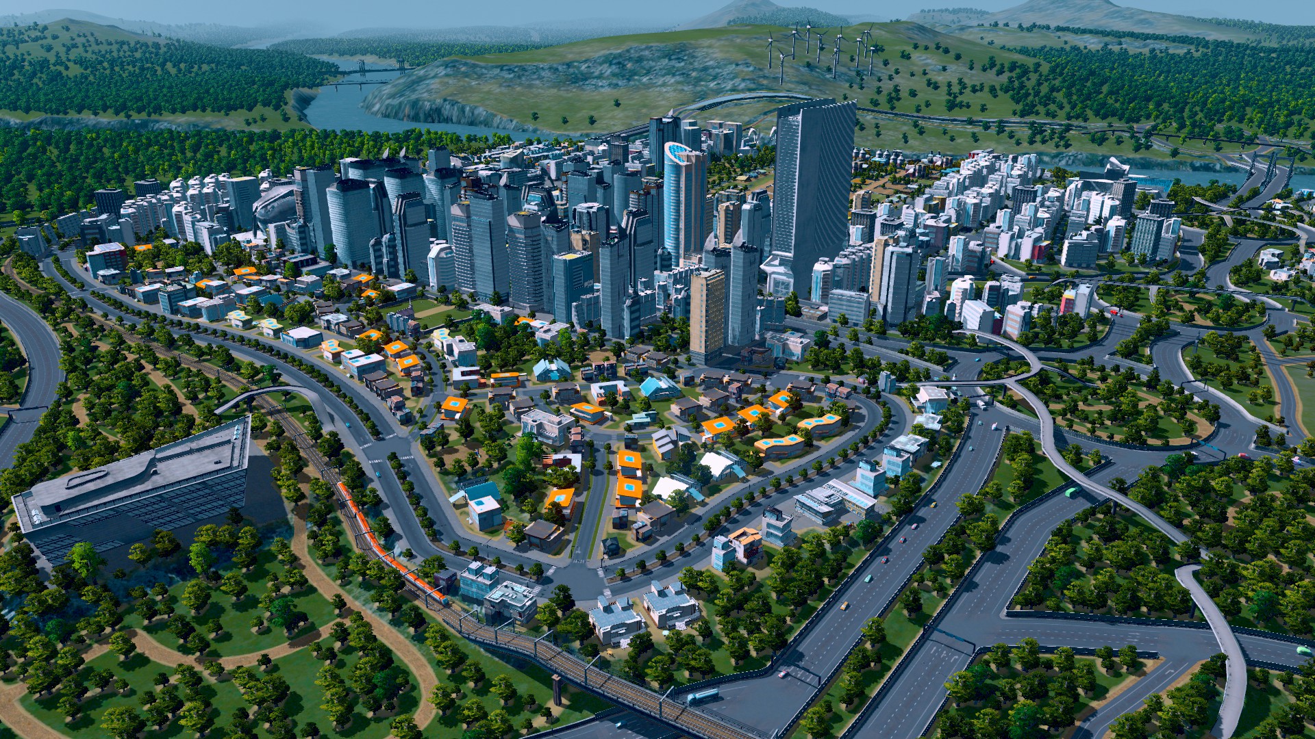 cities skylines kaupunkikuva