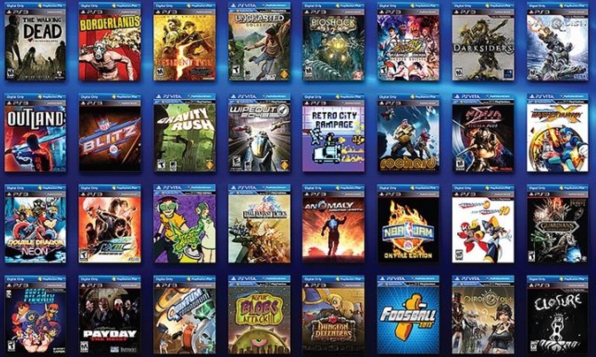 Playstation Plus -sisältöä