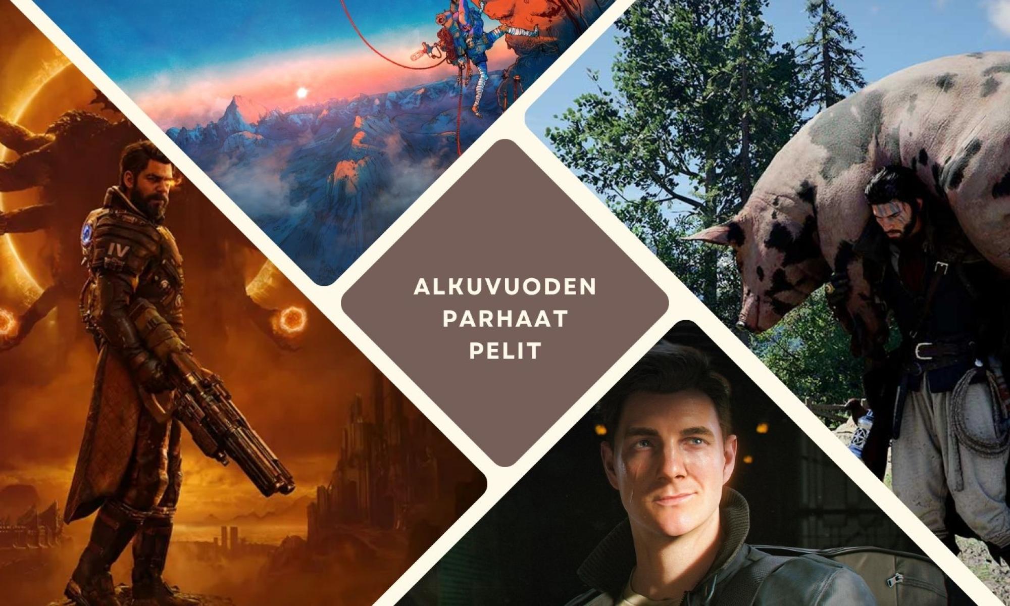 Alkuvuoden parhaita pelejä