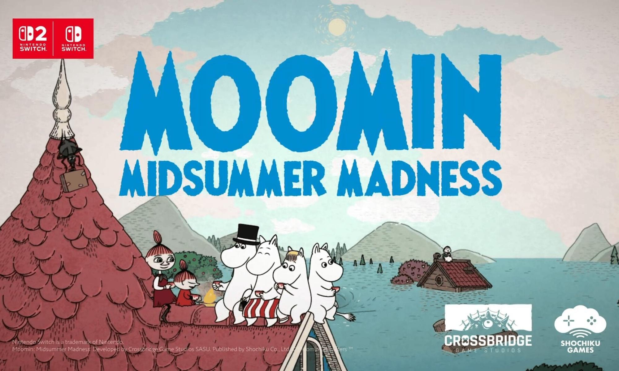 Moomin Midsummer Madness, Shochiku, peli, peliuutinen, nintendo switch, steam
