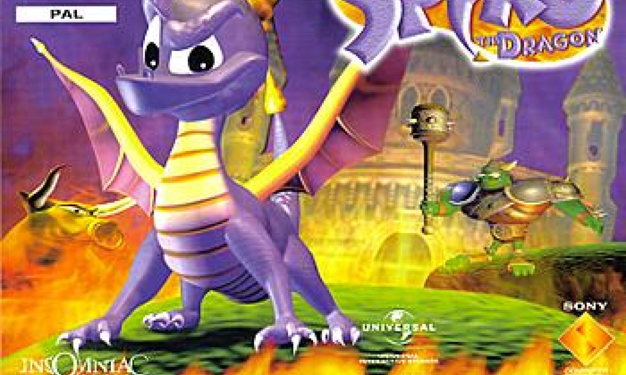 Spyro the dragon kansikuva