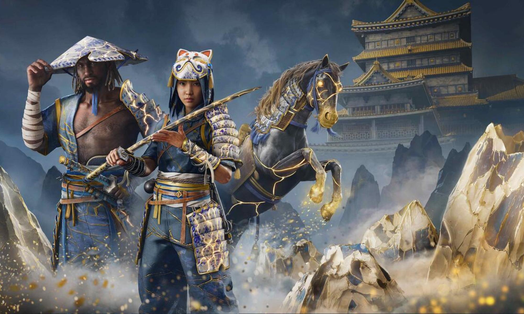 ACSH_TU6_Screenshots_Kintsugi_DualCharacter Assassin’s Creed Shadow peli.jpg