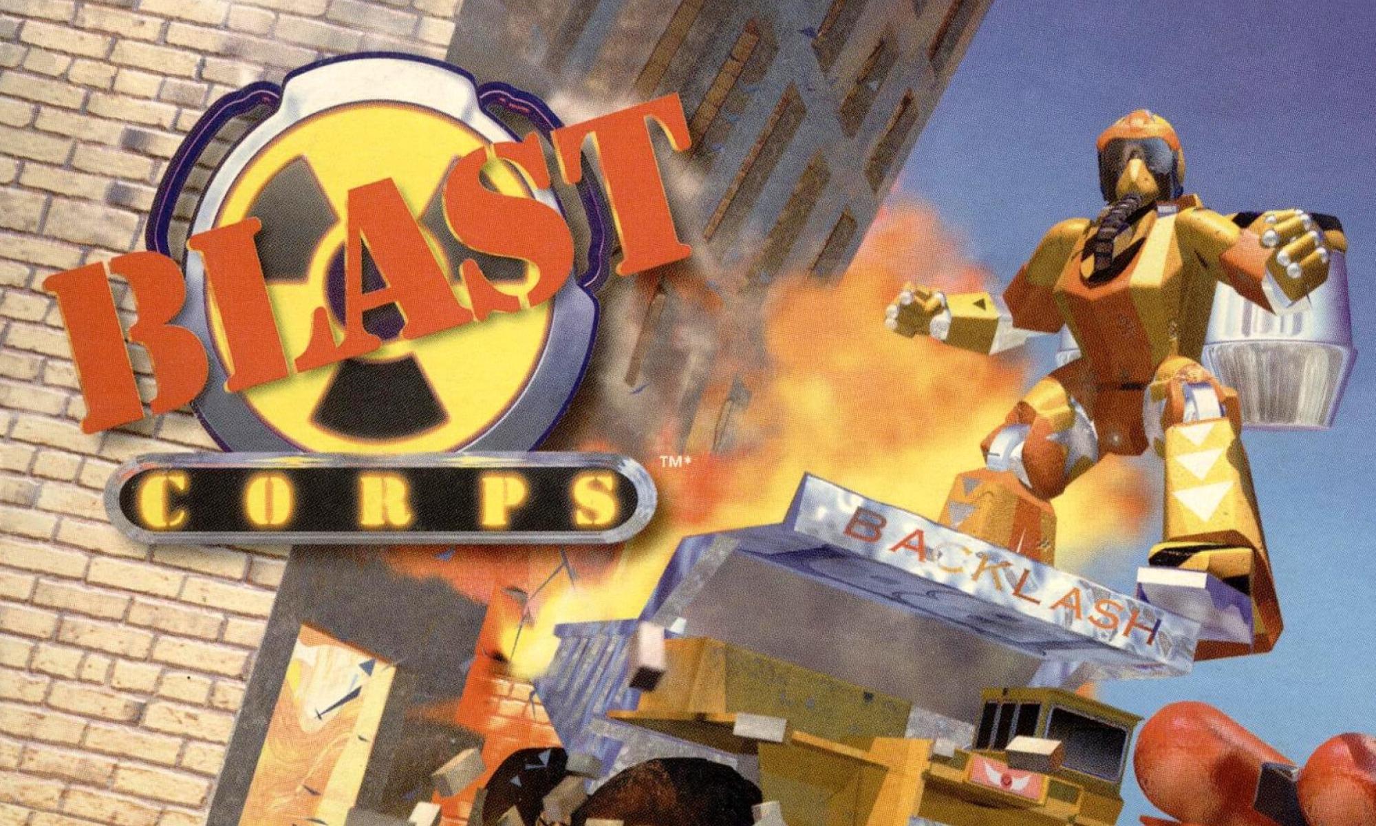 Blast Corps kansi