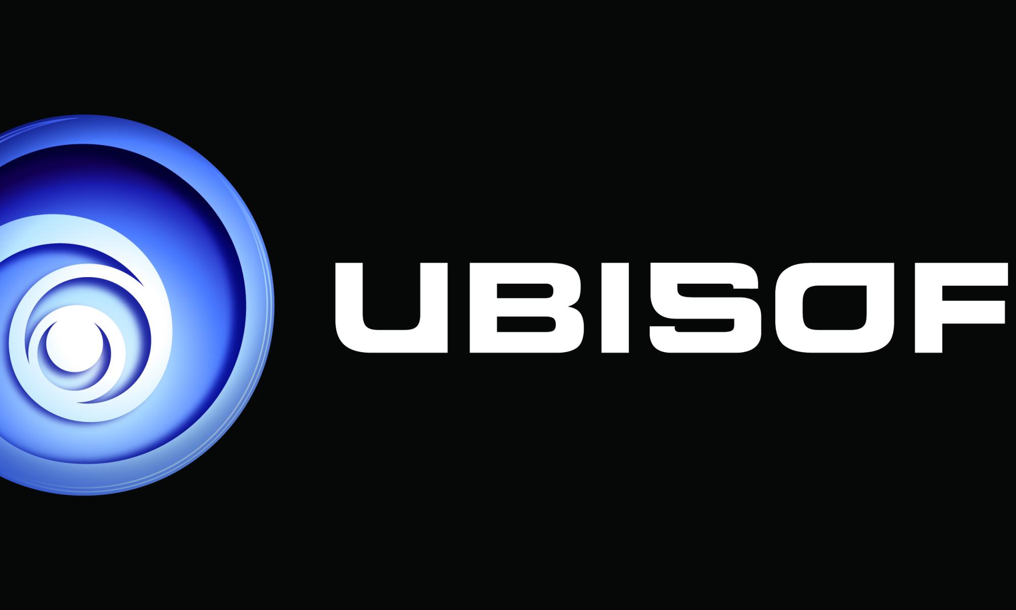 Ubisoft logo: black background