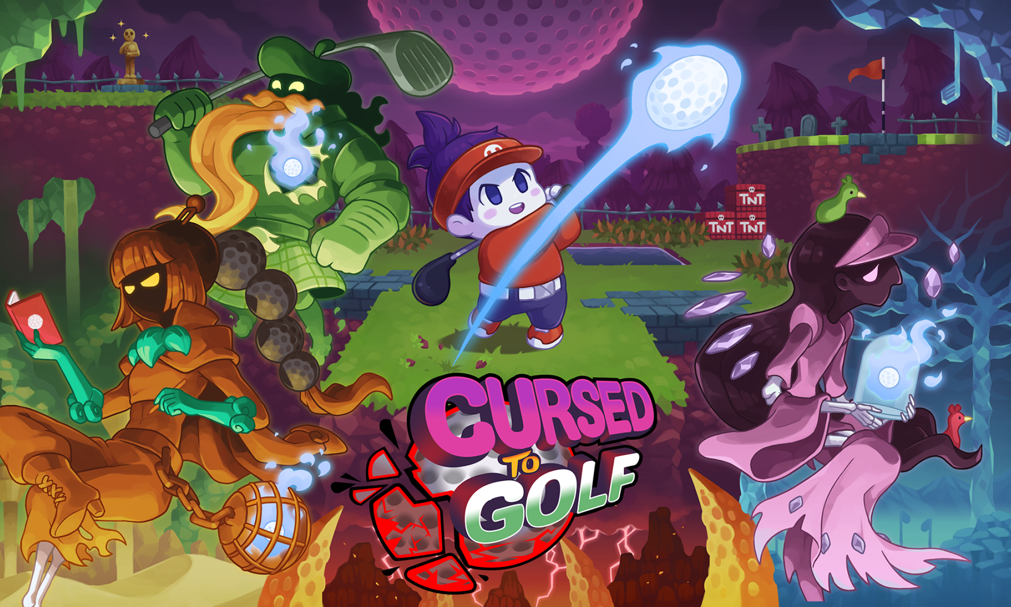 Cursed to Golf Key Art (1080p).png