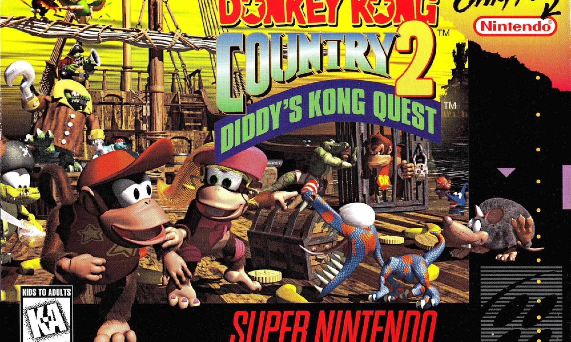 Donkey Kong Country 2 kansikuva