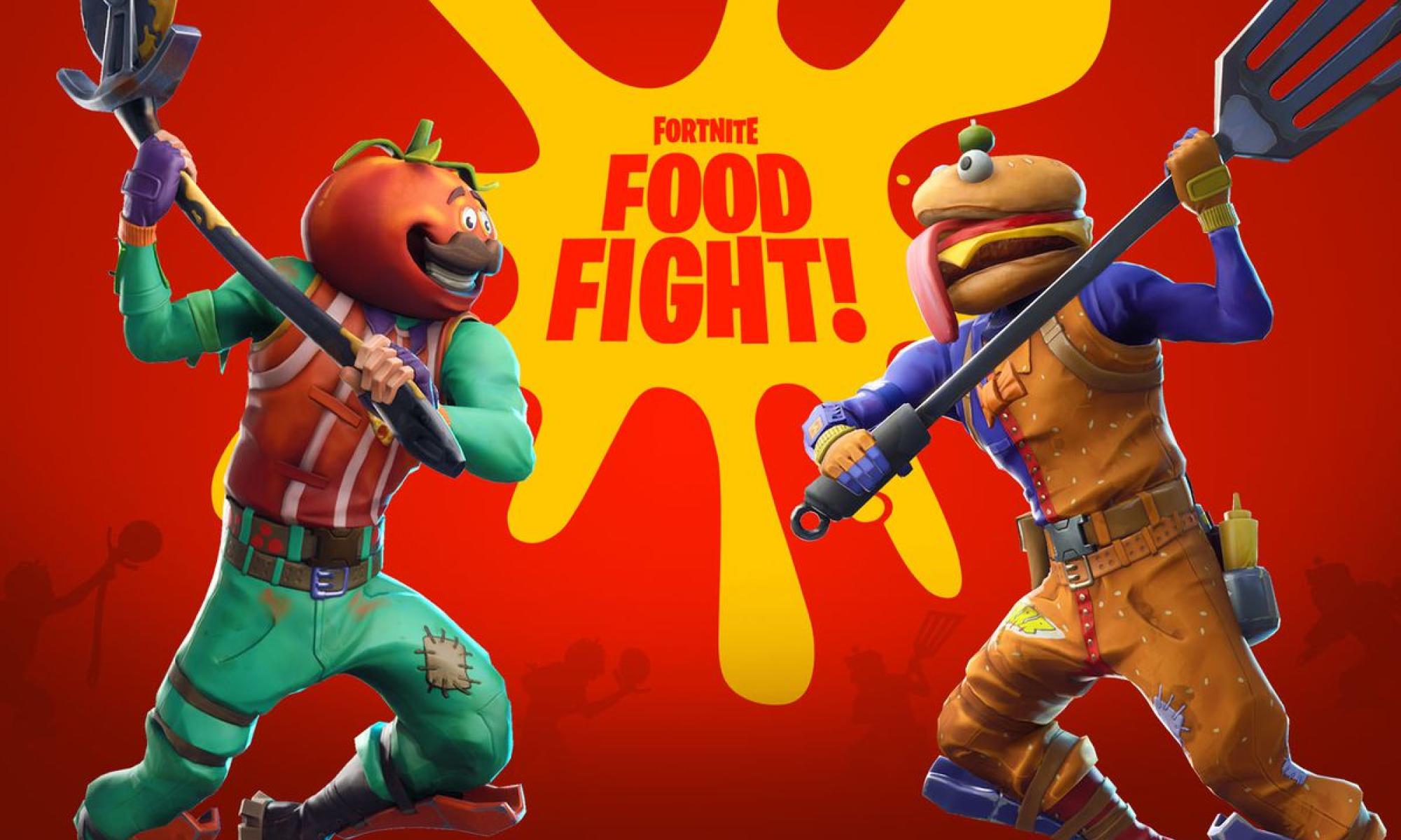 Fortnite Food Fight ruokasota