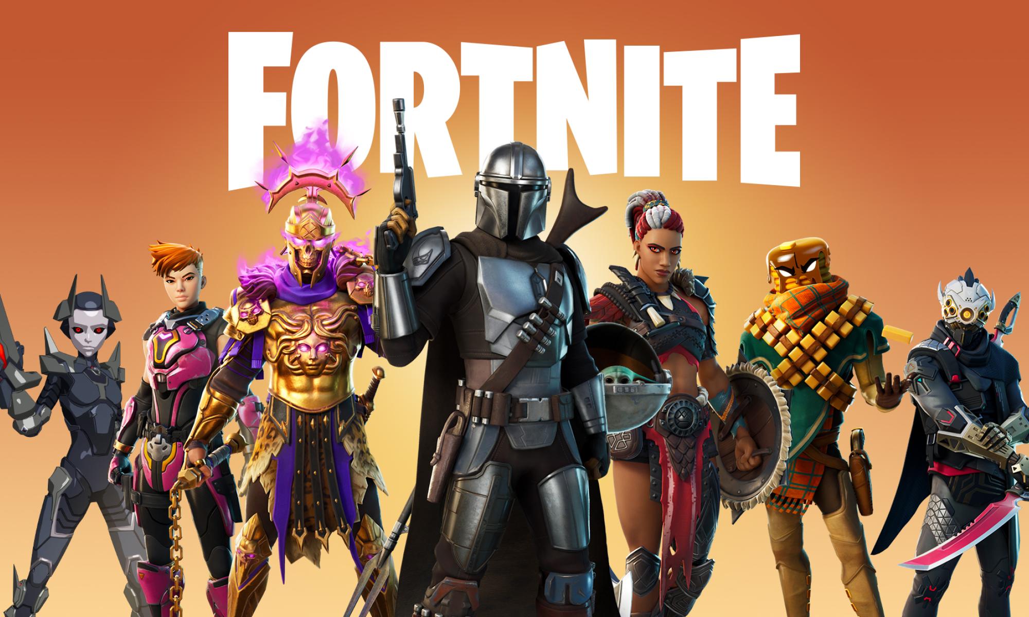 Fortnite Mandalorian ja kumppanit