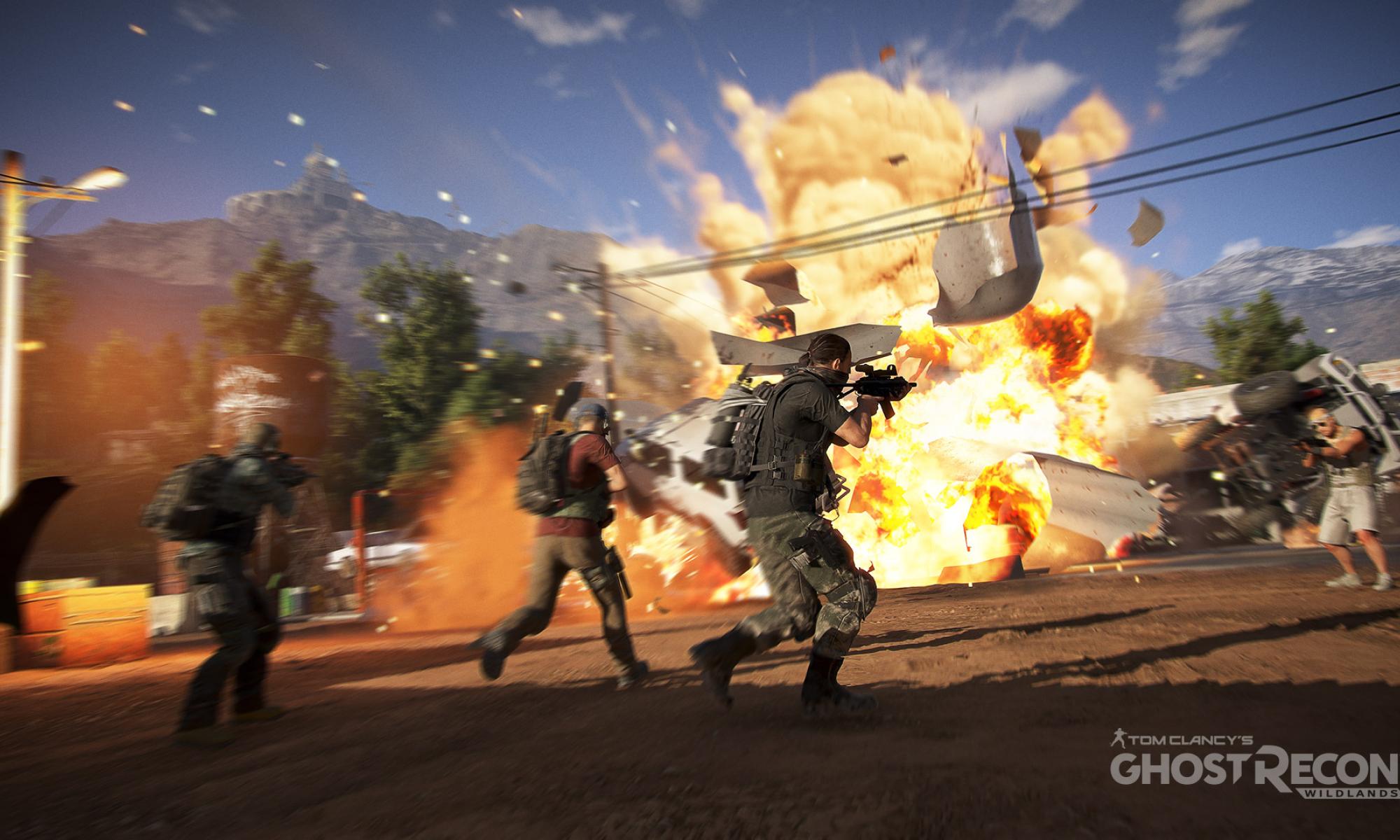 Tom Clancy’s Ghost Recon Wildlands ampuminen räiskintä nosto