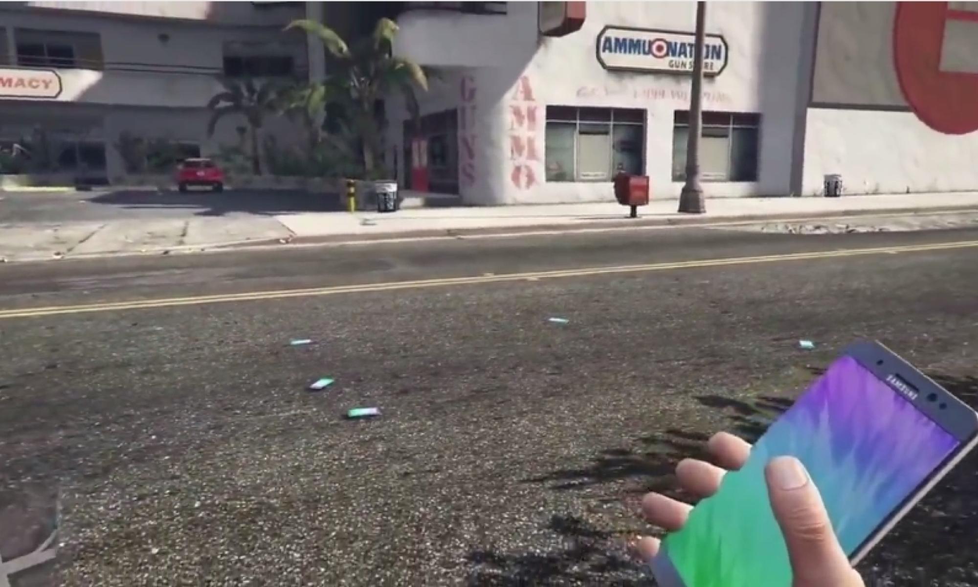 GTA V Samsung Galaxy Note 7