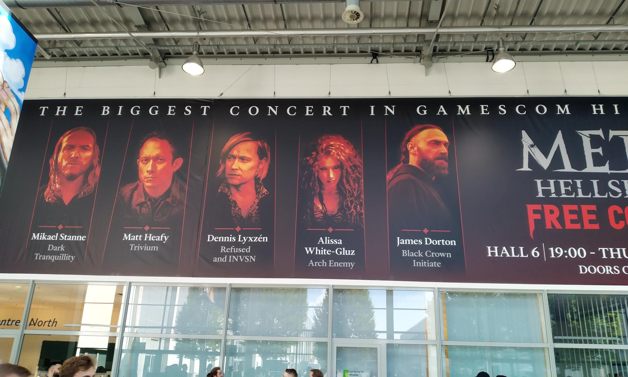 Gamescom 2022: Konserttikattaus