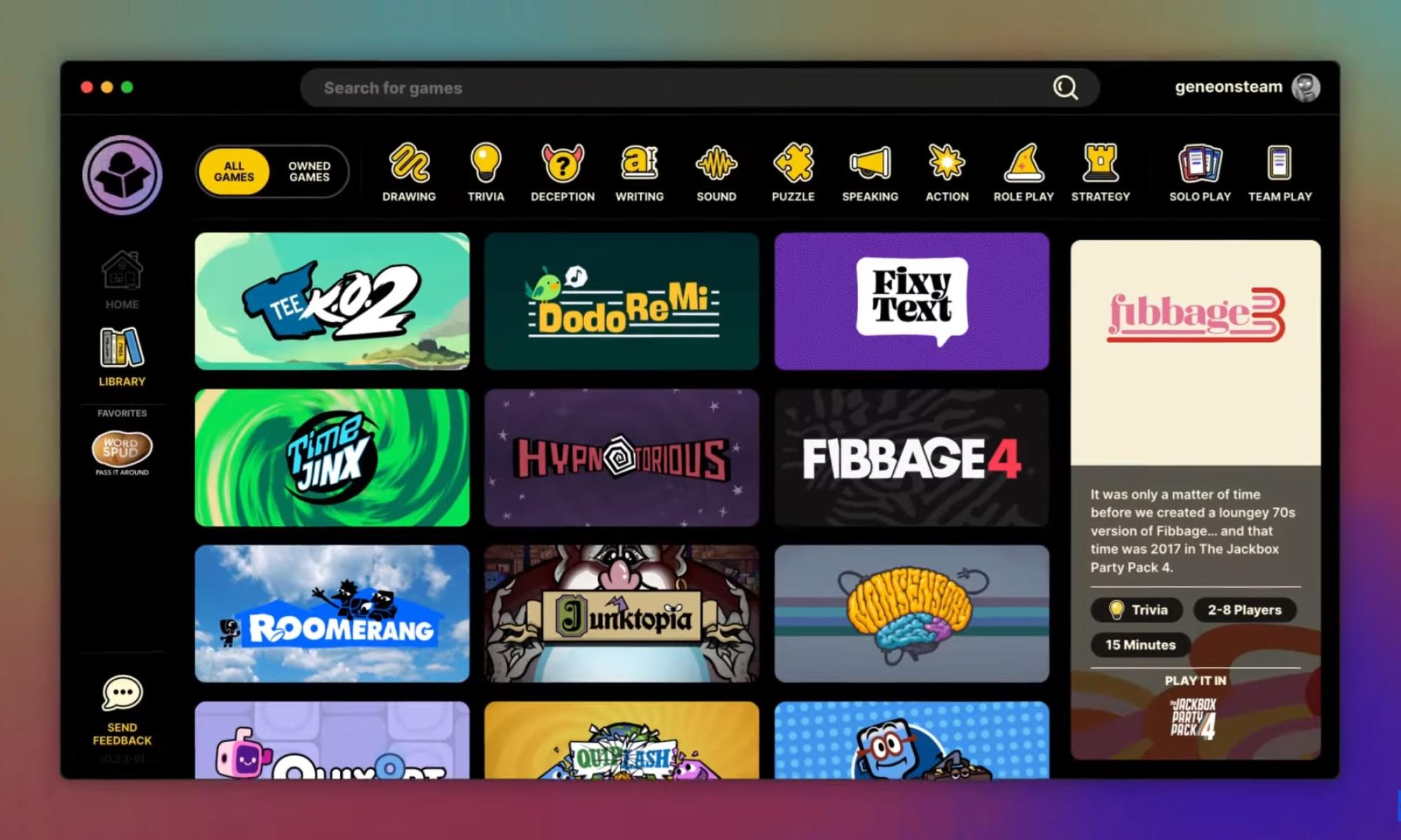 The Jackbox Megapicker