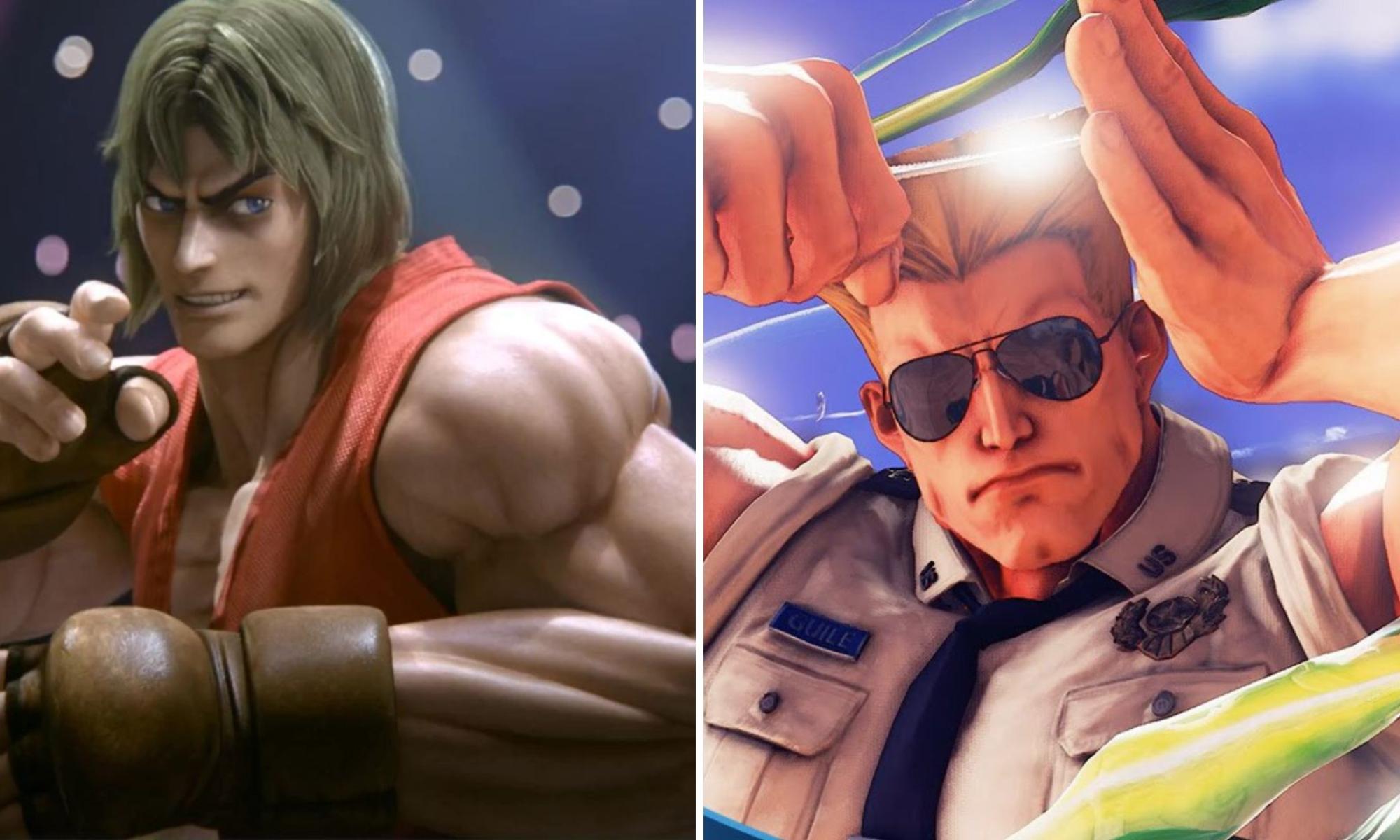 Ken ja Guile Street Fighter
