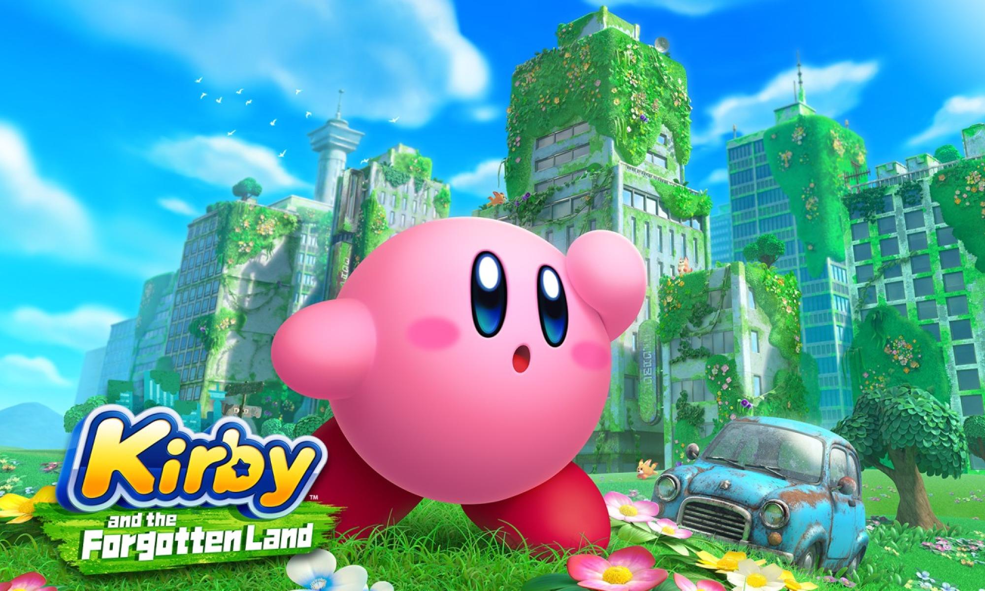 Kirby and the Forgotten Land nostokuva