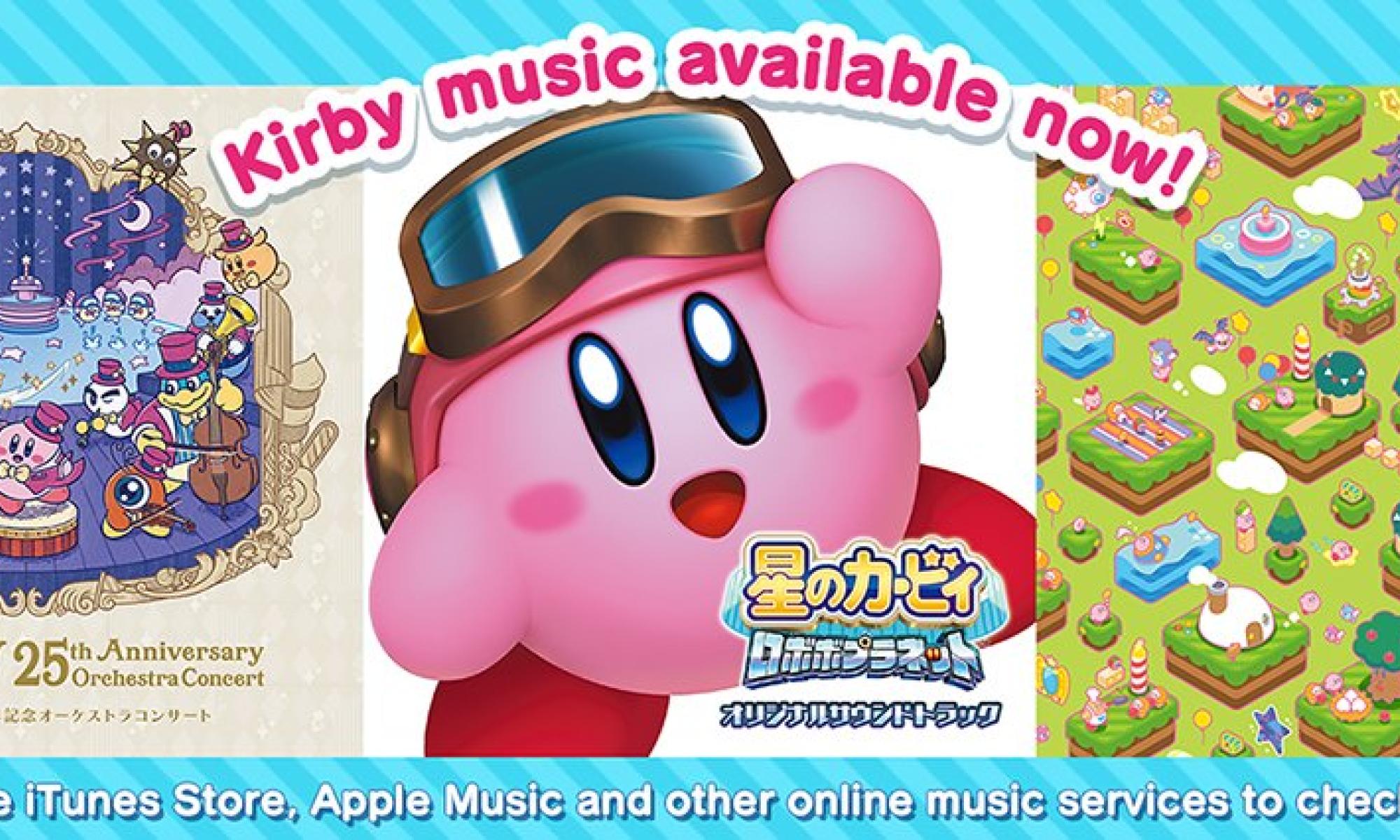 Kirby musiikkia spotify ja kumppanit