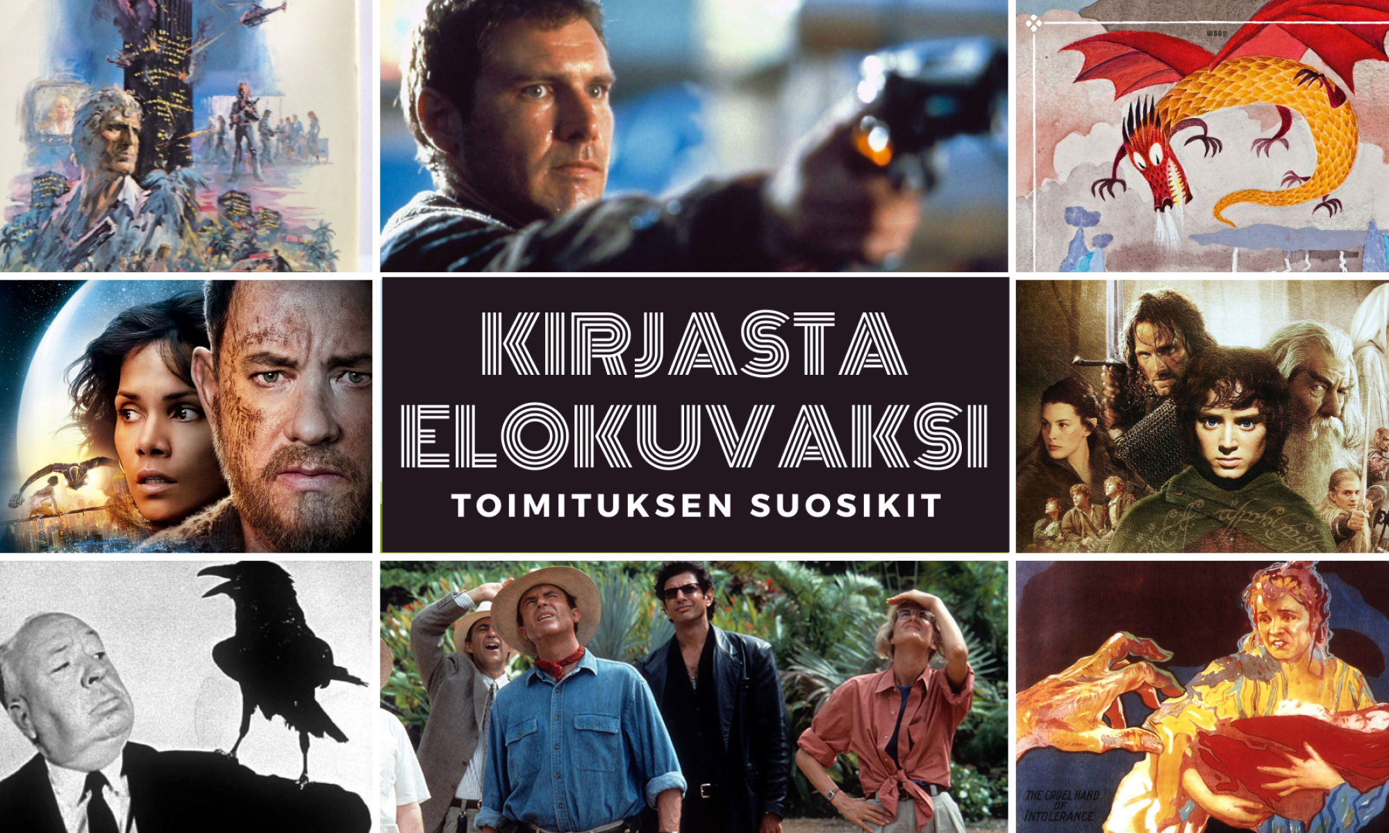 Kirjasta elokuvaksi toimituksen suosikit nostokuva
