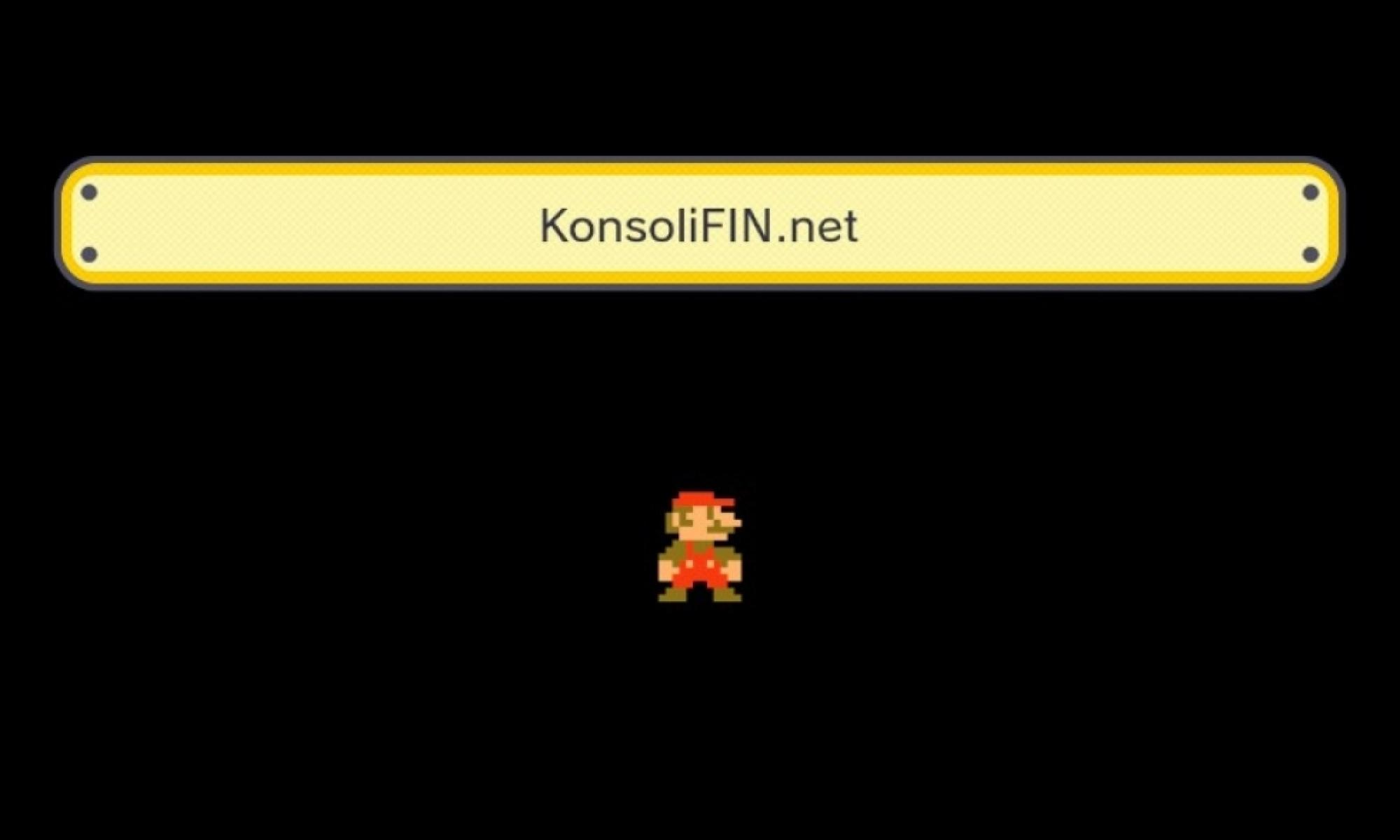 KonsoliFIN Mario Maker