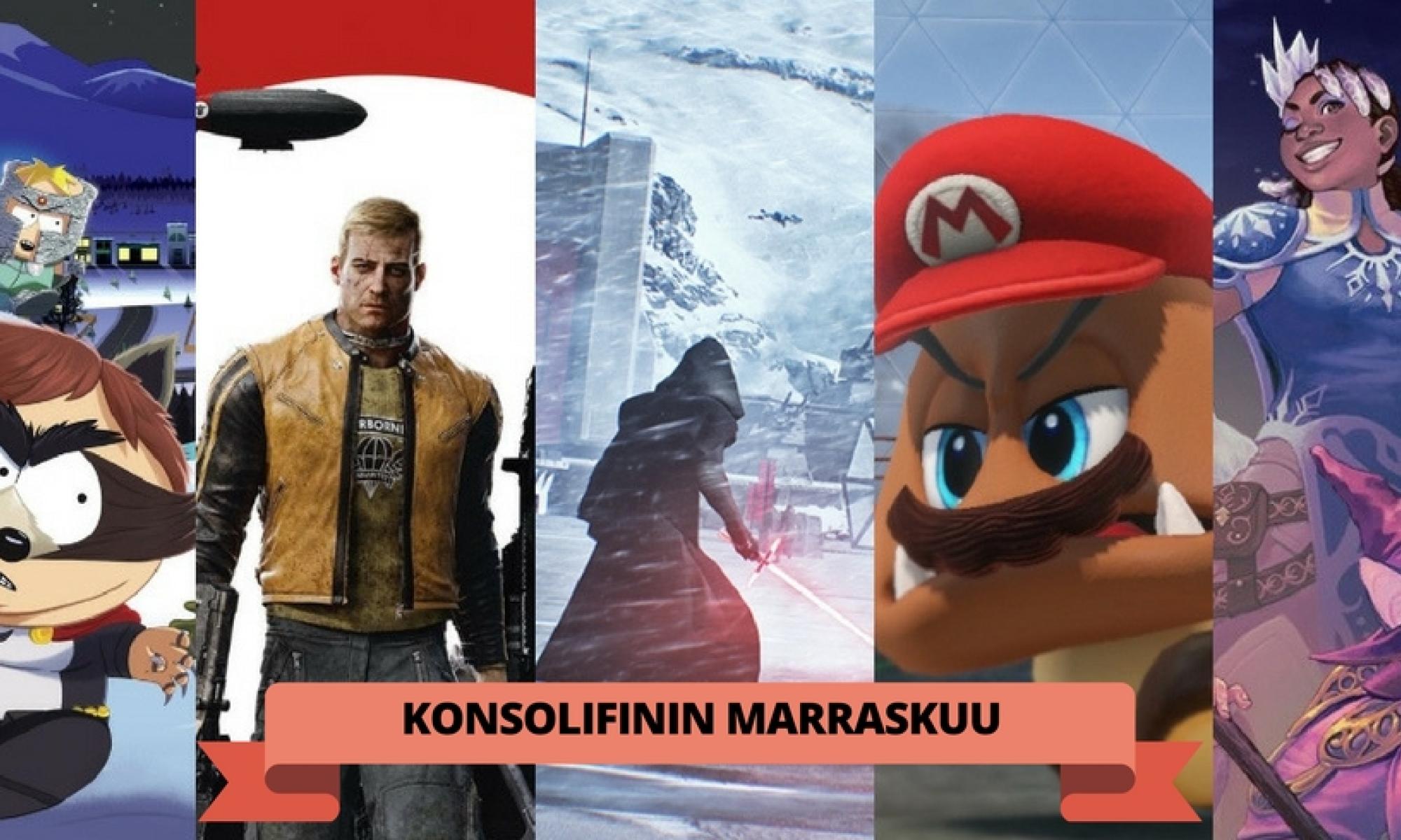 KonsoliFINin marraskuu banneri