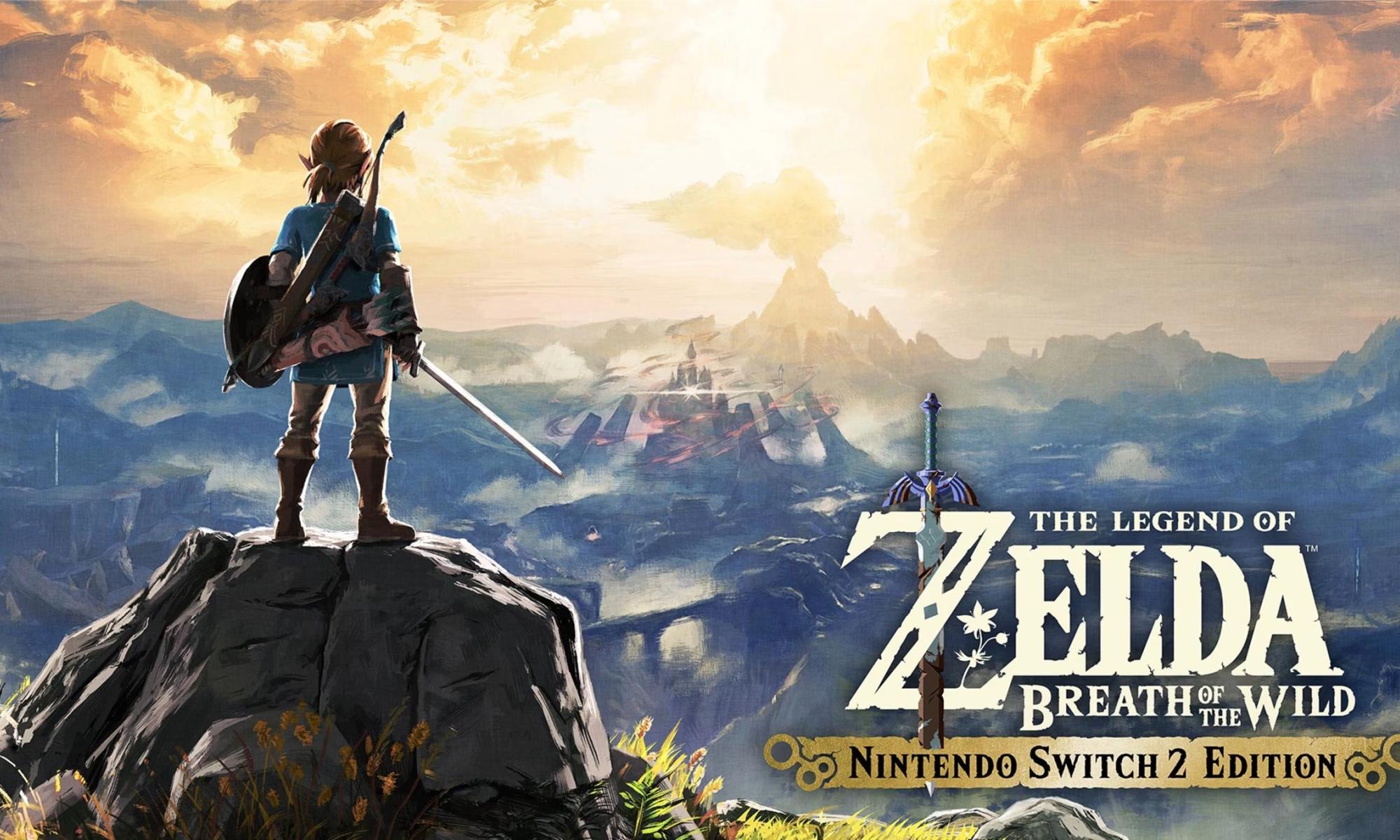 Legend of Zelda Breath of the Wild Nintendo Switch 2 Edition nostokuva
