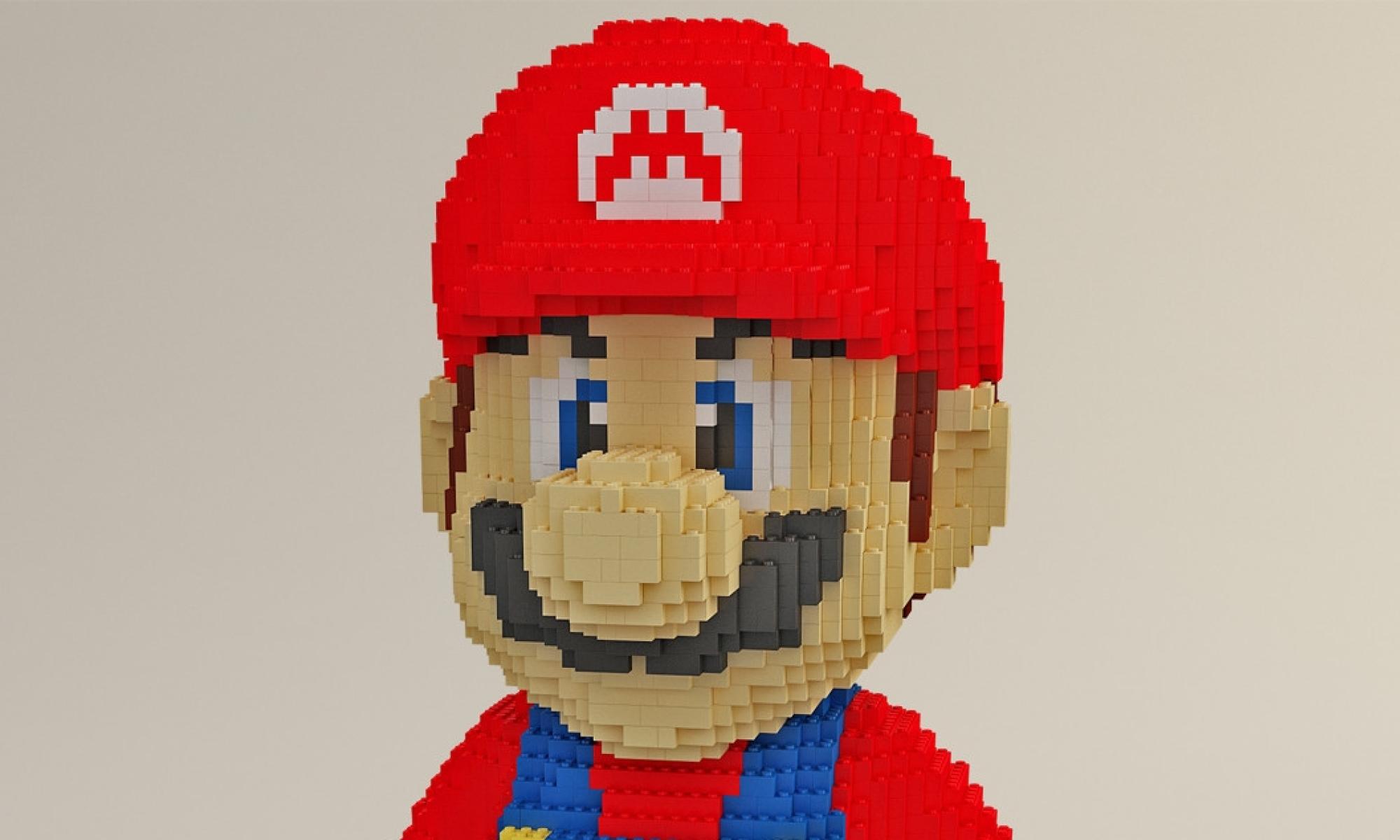 Lego Mario hahmo Nintendo palikka