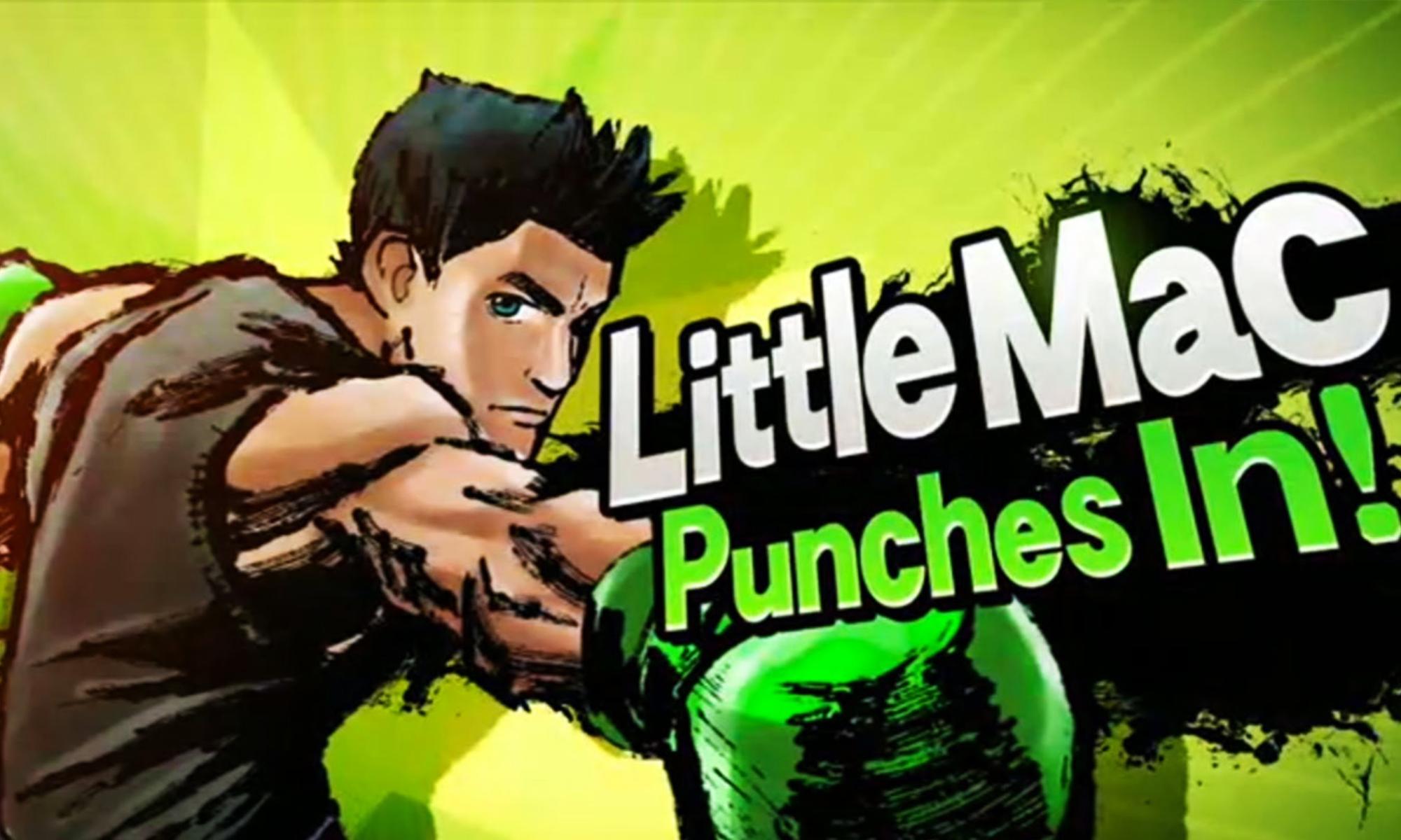 Little Mac Super Smash Bros promokuva