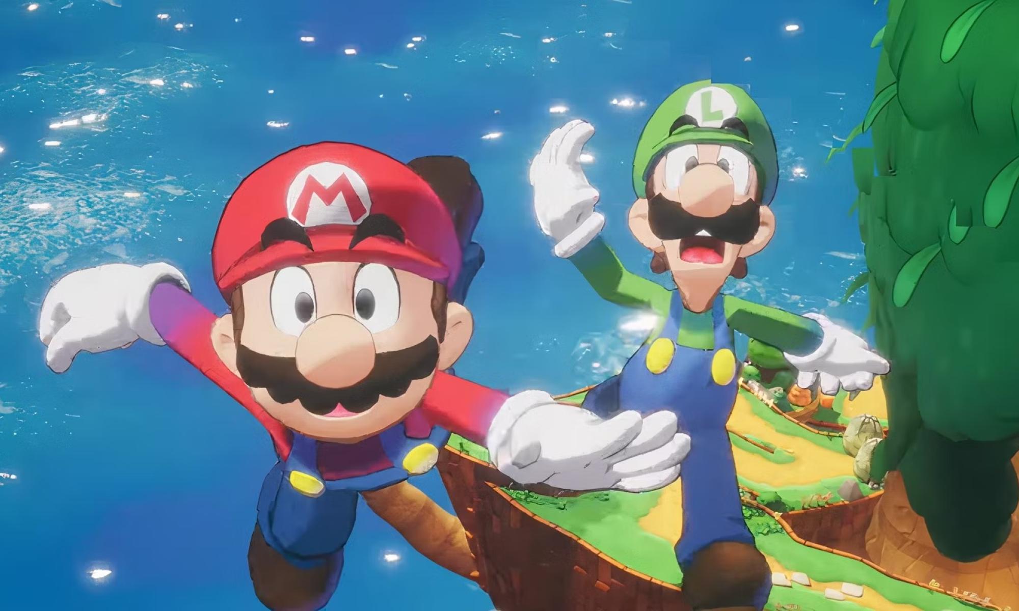 Mario & Luigi Brothership lentää.jpg