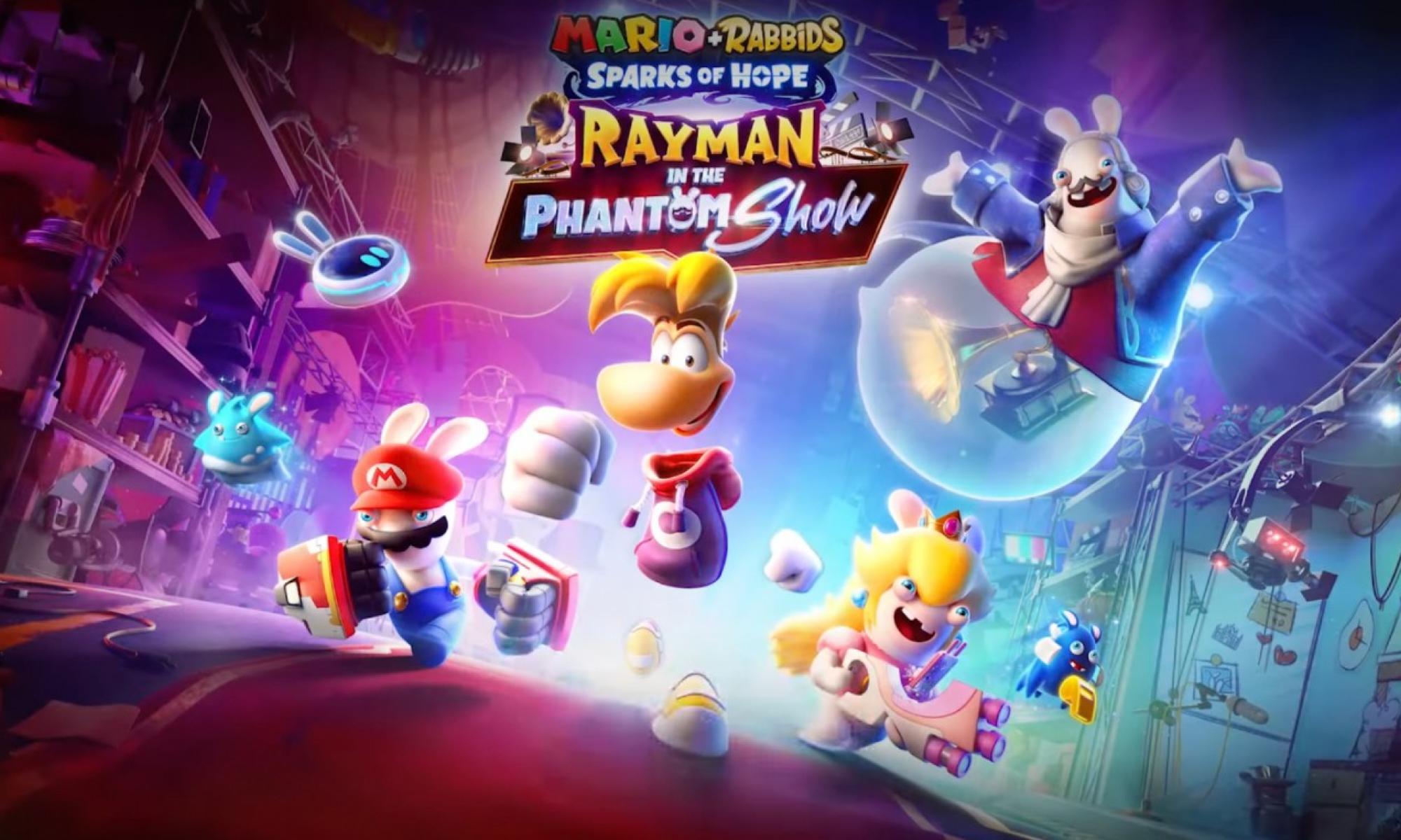 Mario Rabbids Sparks of Hope Rayman in the Phantom Show