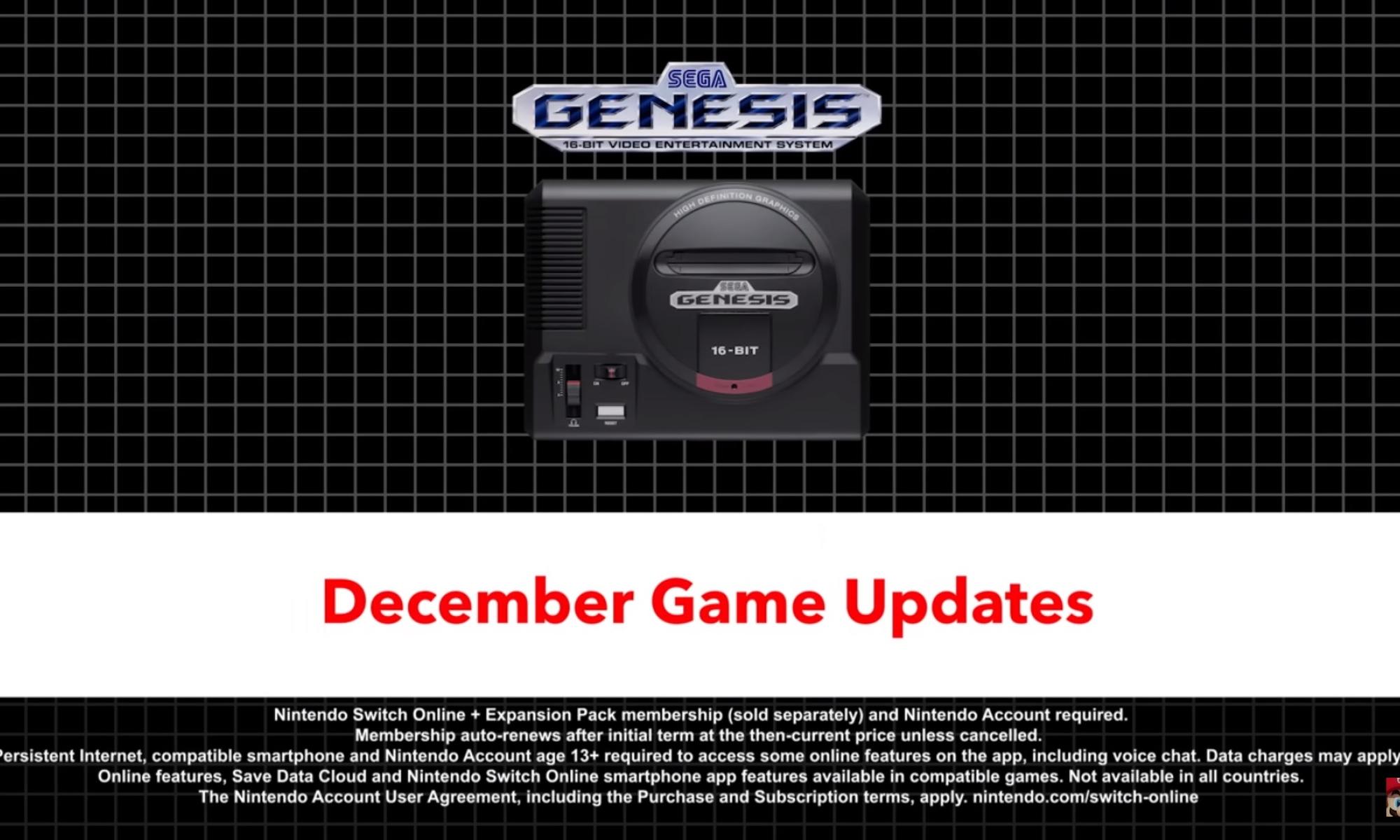 Mega Drive December 2022