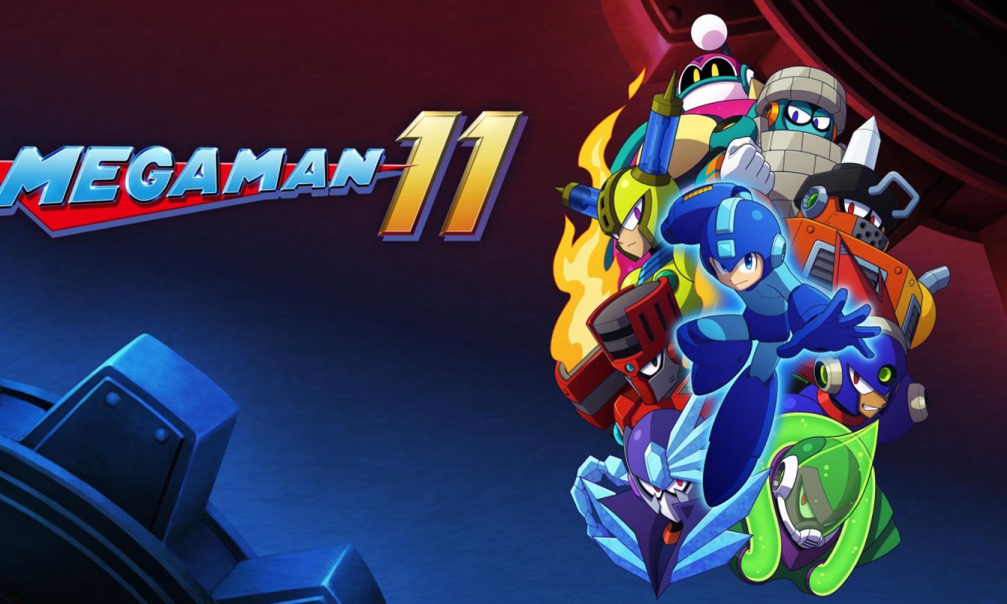 Mega Man 11 banneri