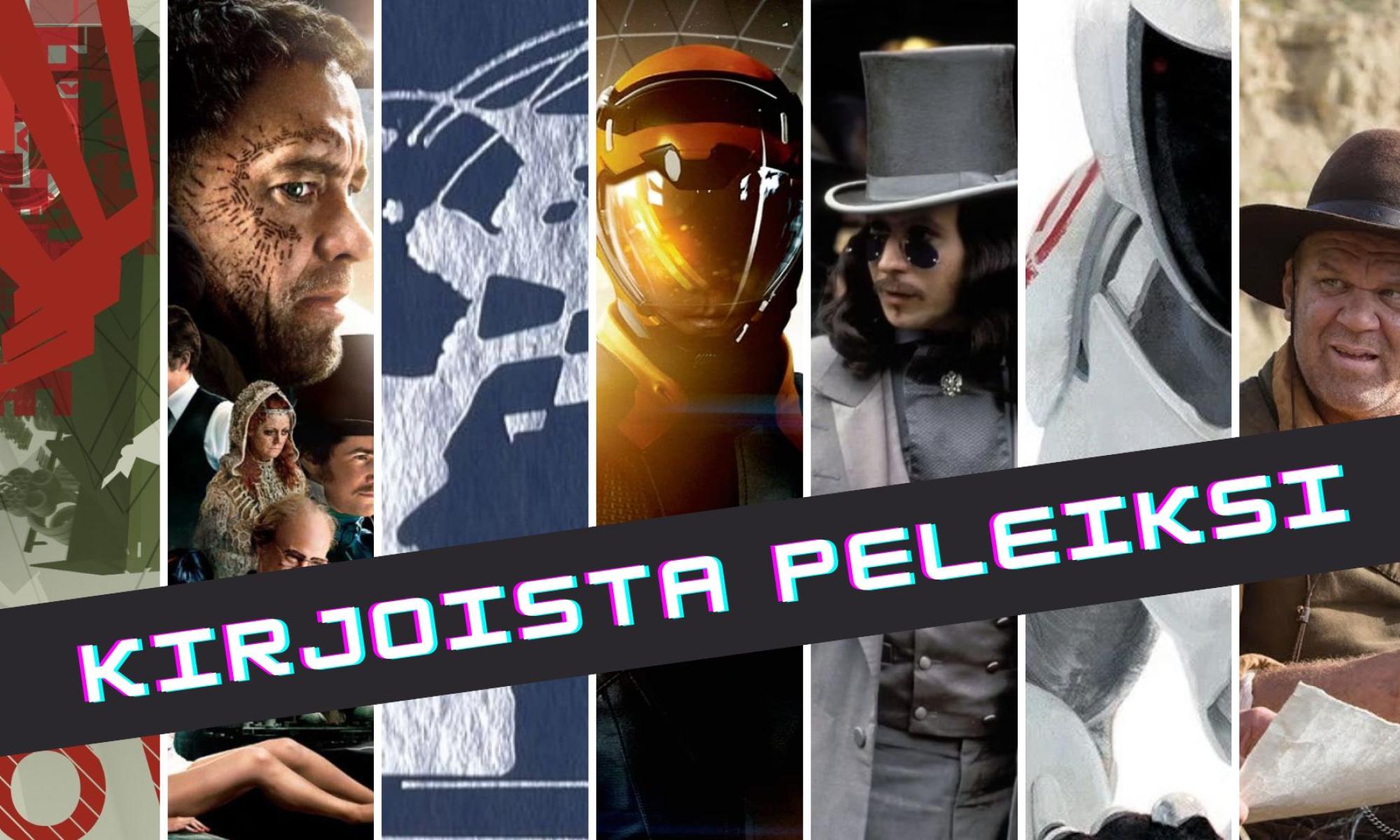 Näistä kirjoista videopelejä kiitos
