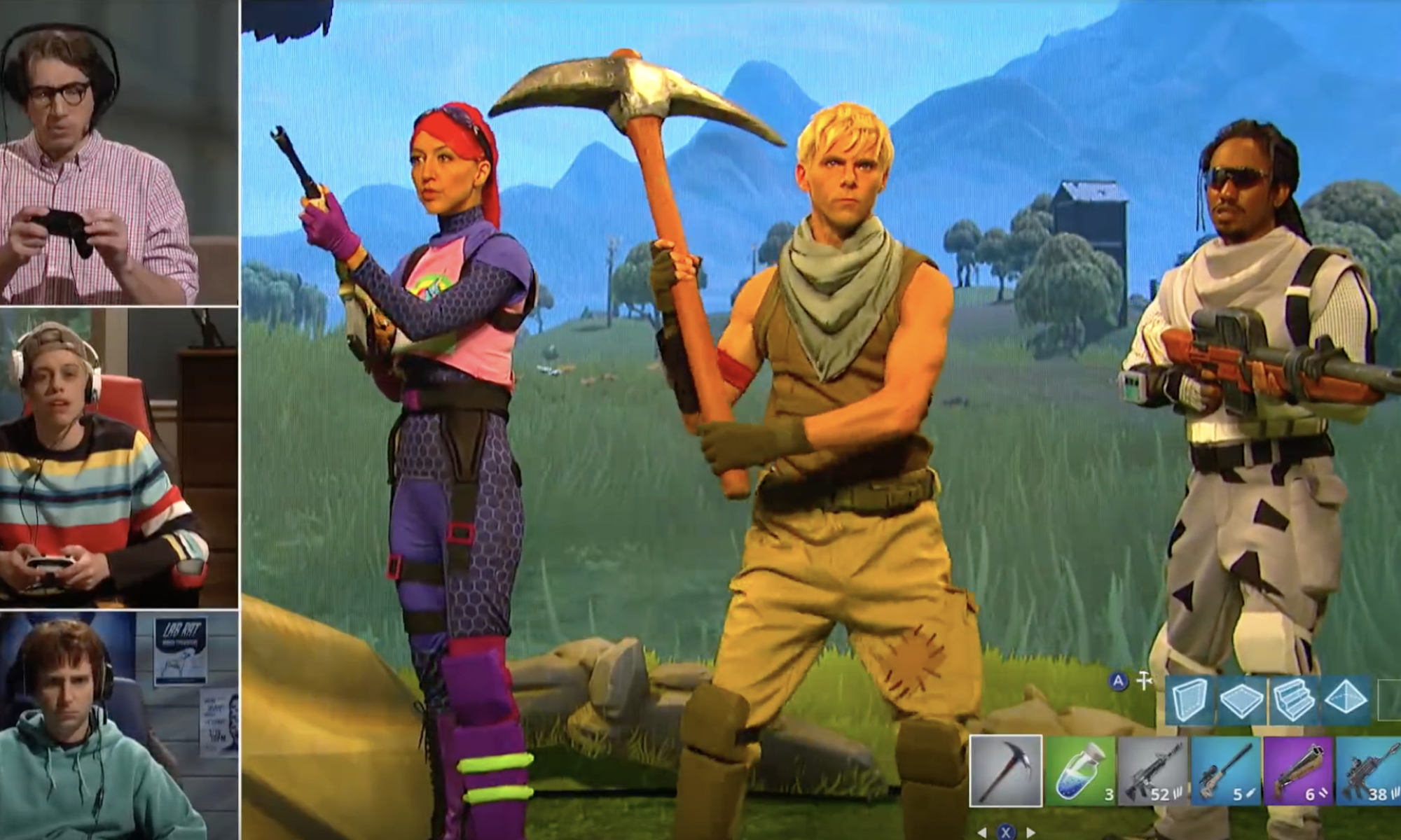 Saturday Night Live Fortnite Squad Adam Driver