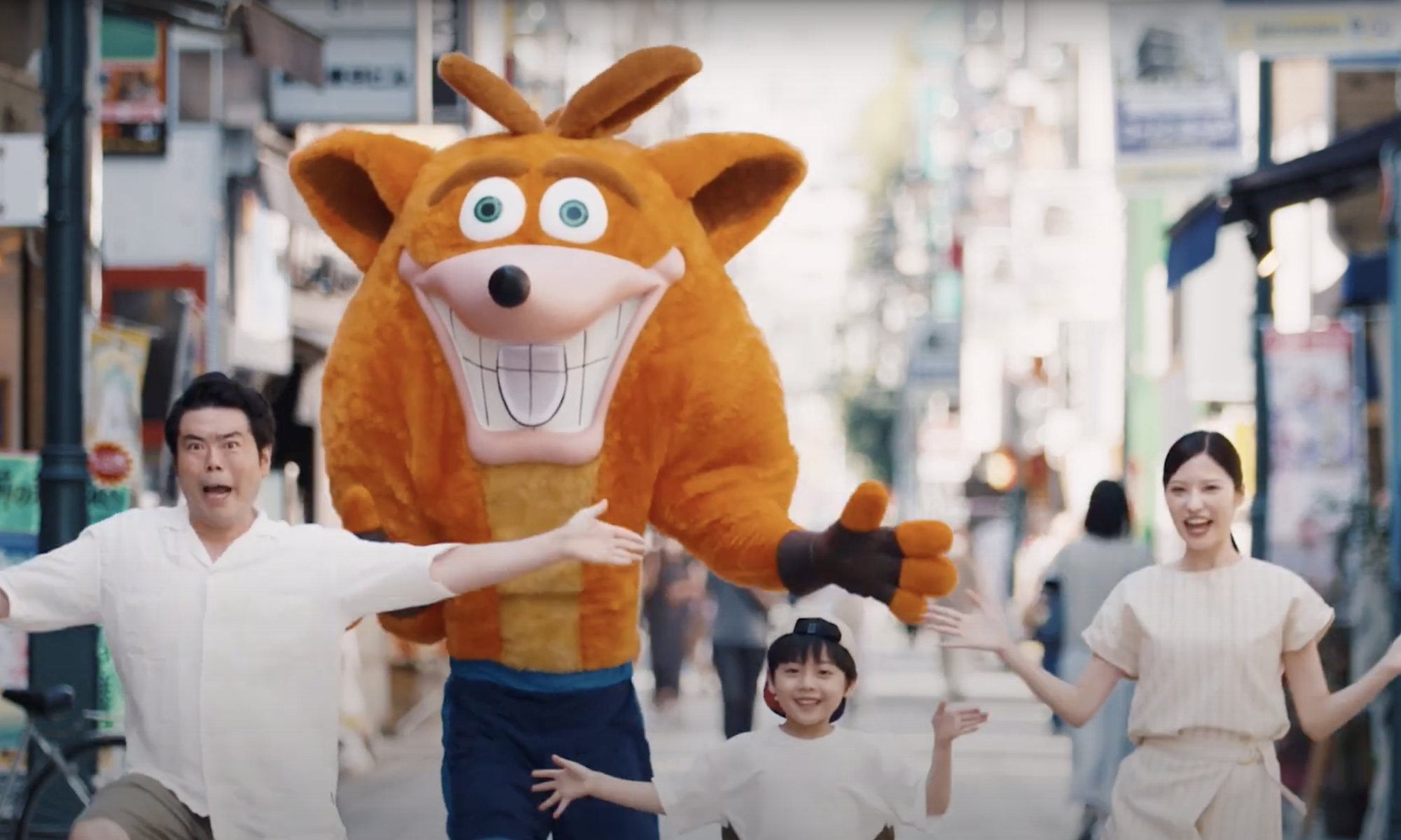 Crash Bandicoot 4 mainos Japanista